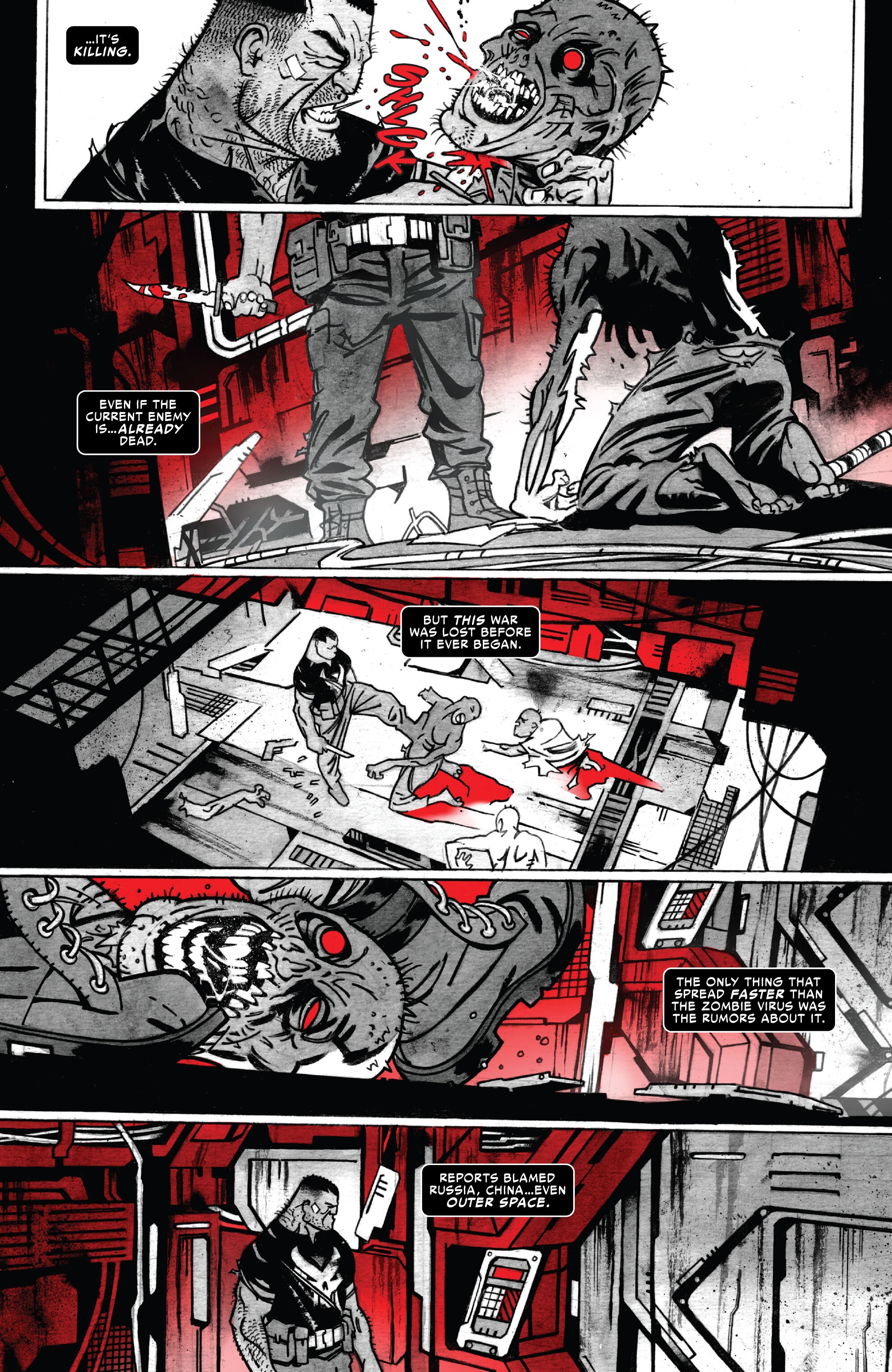 Read online Marvel Zombies: Black, White & Blood comic -  Issue #4 - 13