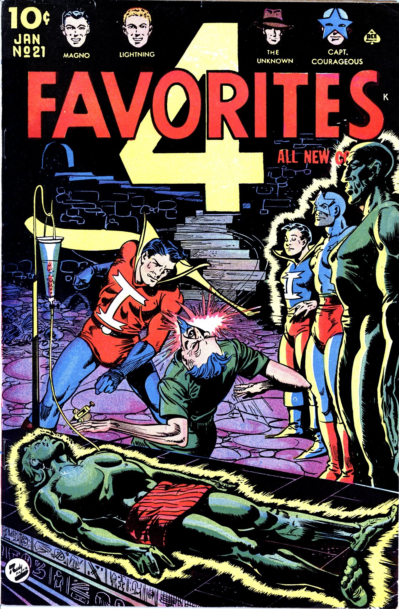 Read online Four Favorites comic -  Issue #21 - 1