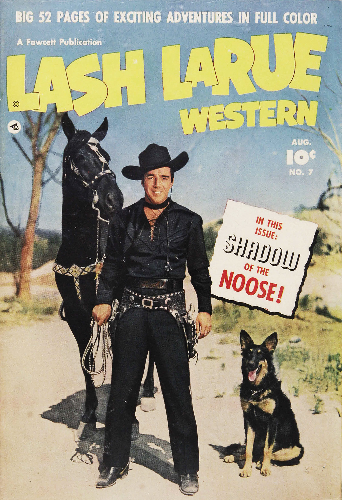 Read online Lash Larue Western (1949) comic -  Issue #7 - 1