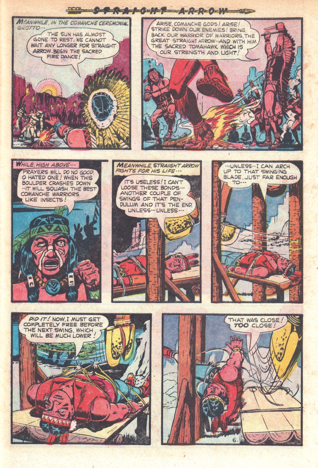 Read online Straight Arrow comic -  Issue #17 - 31