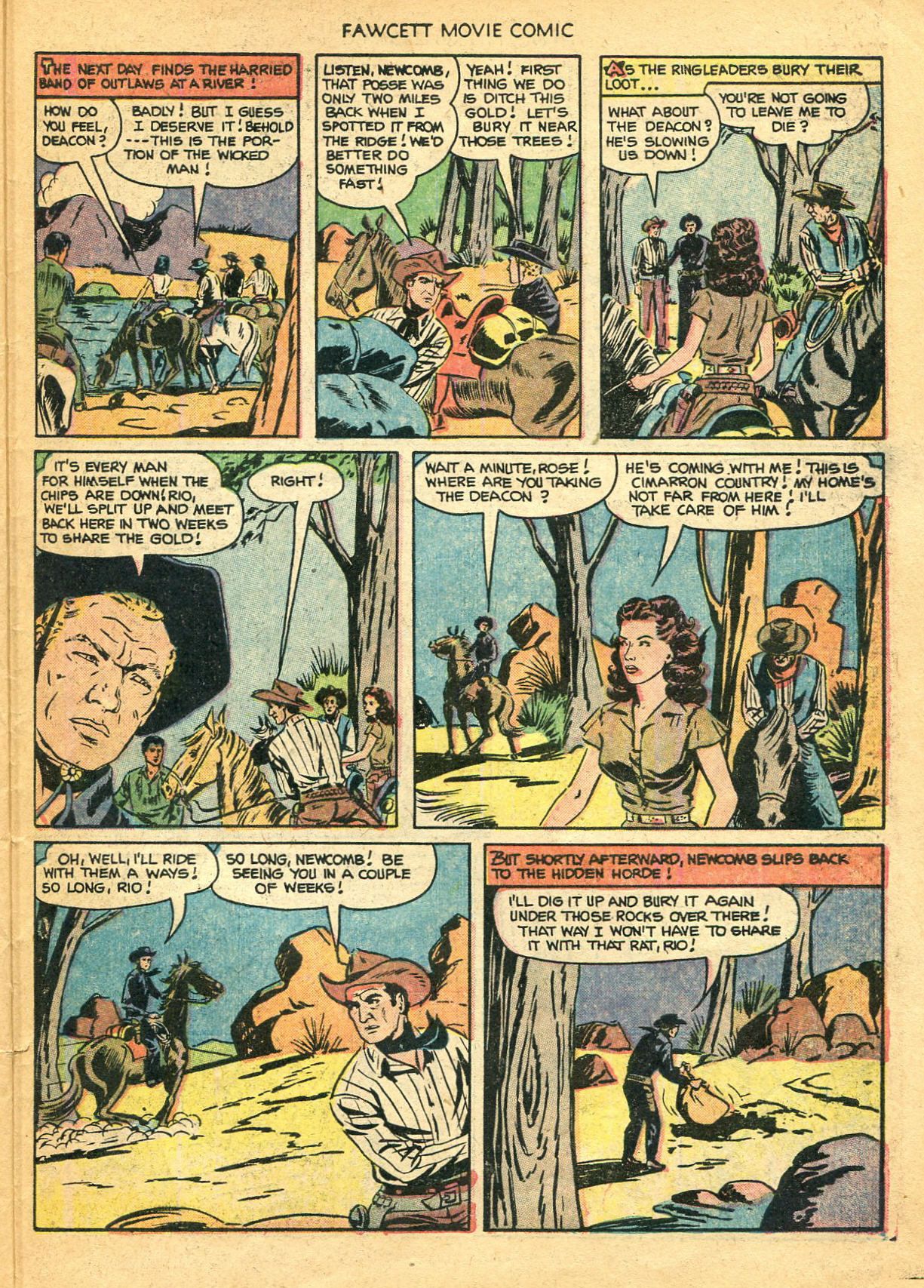 Read online Fawcett Movie Comic comic -  Issue #17 - 27