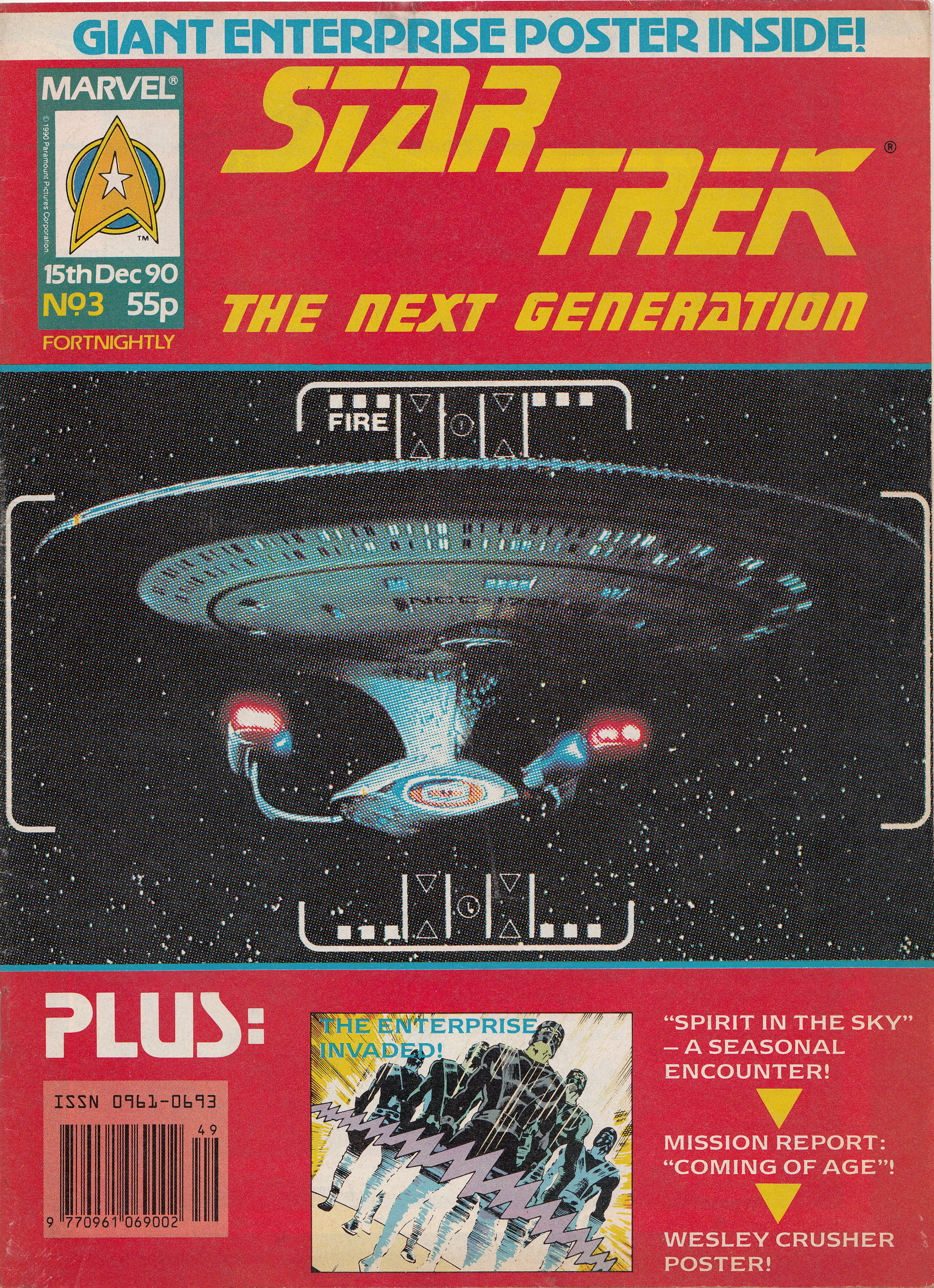 Read online Star Trek The Next Generation (1990) comic -  Issue #3 - 1