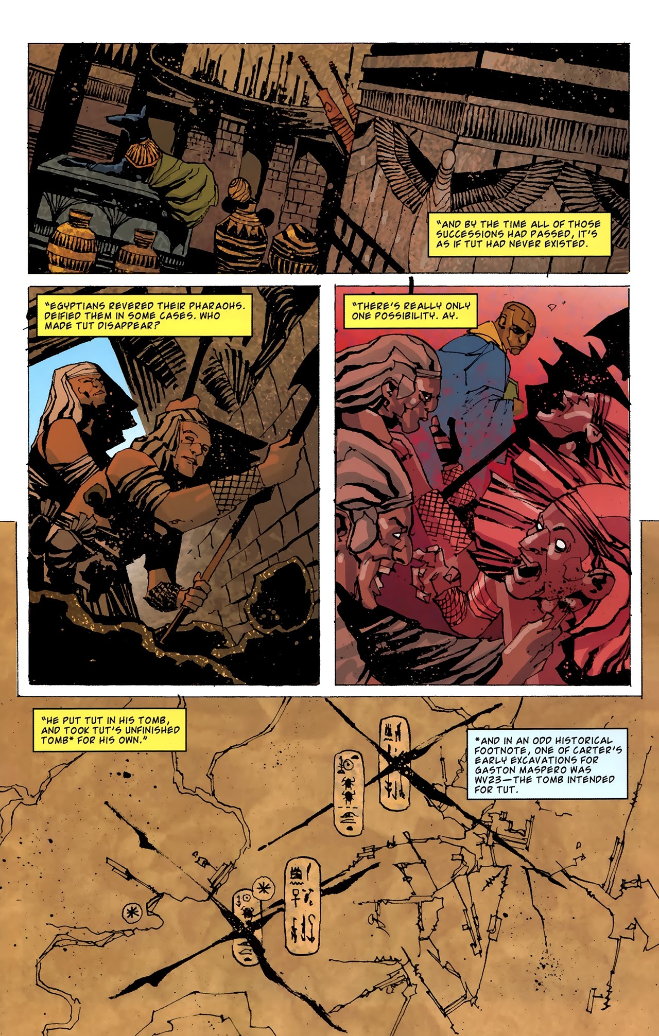 Read online The Murder of King Tut comic -  Issue #5 - 6