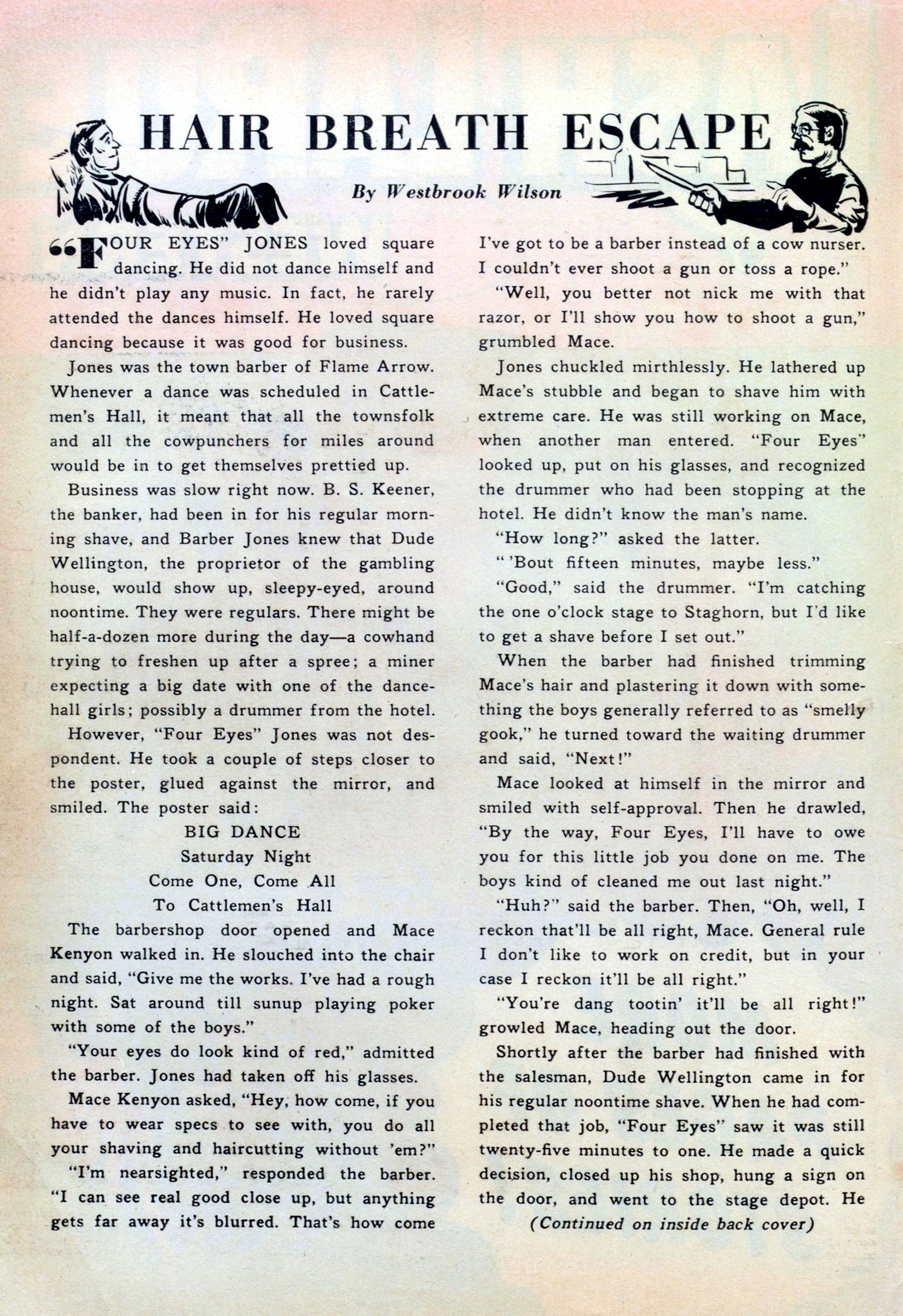 Read online Lash Larue Western (1949) comic -  Issue #38 - 2