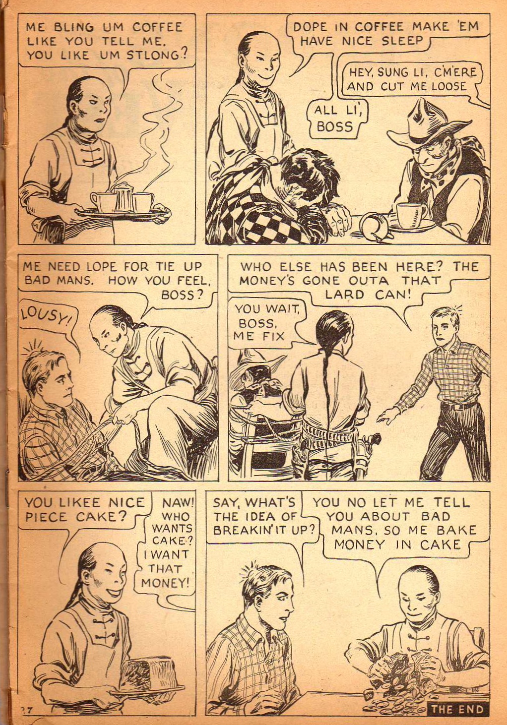 Read online Western Picture Stories comic -  Issue #4 - 17