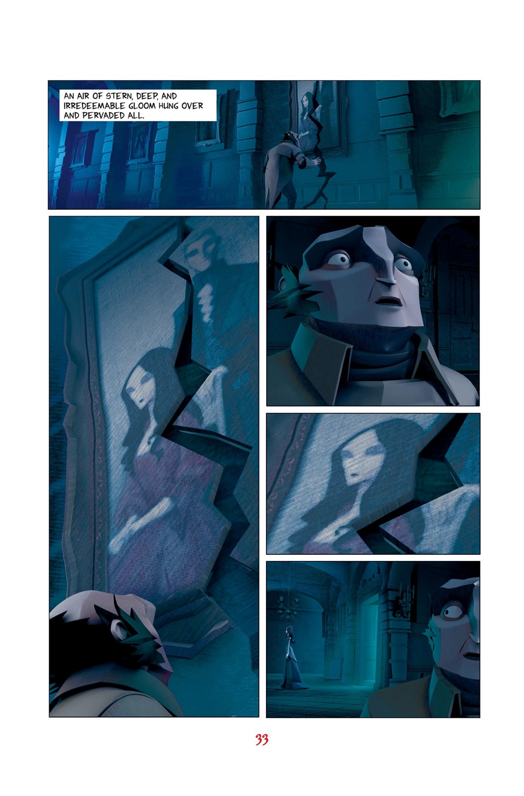 Read online The Fall of the House of Usher: A Graphic Novel comic -  Issue # TPB - 29