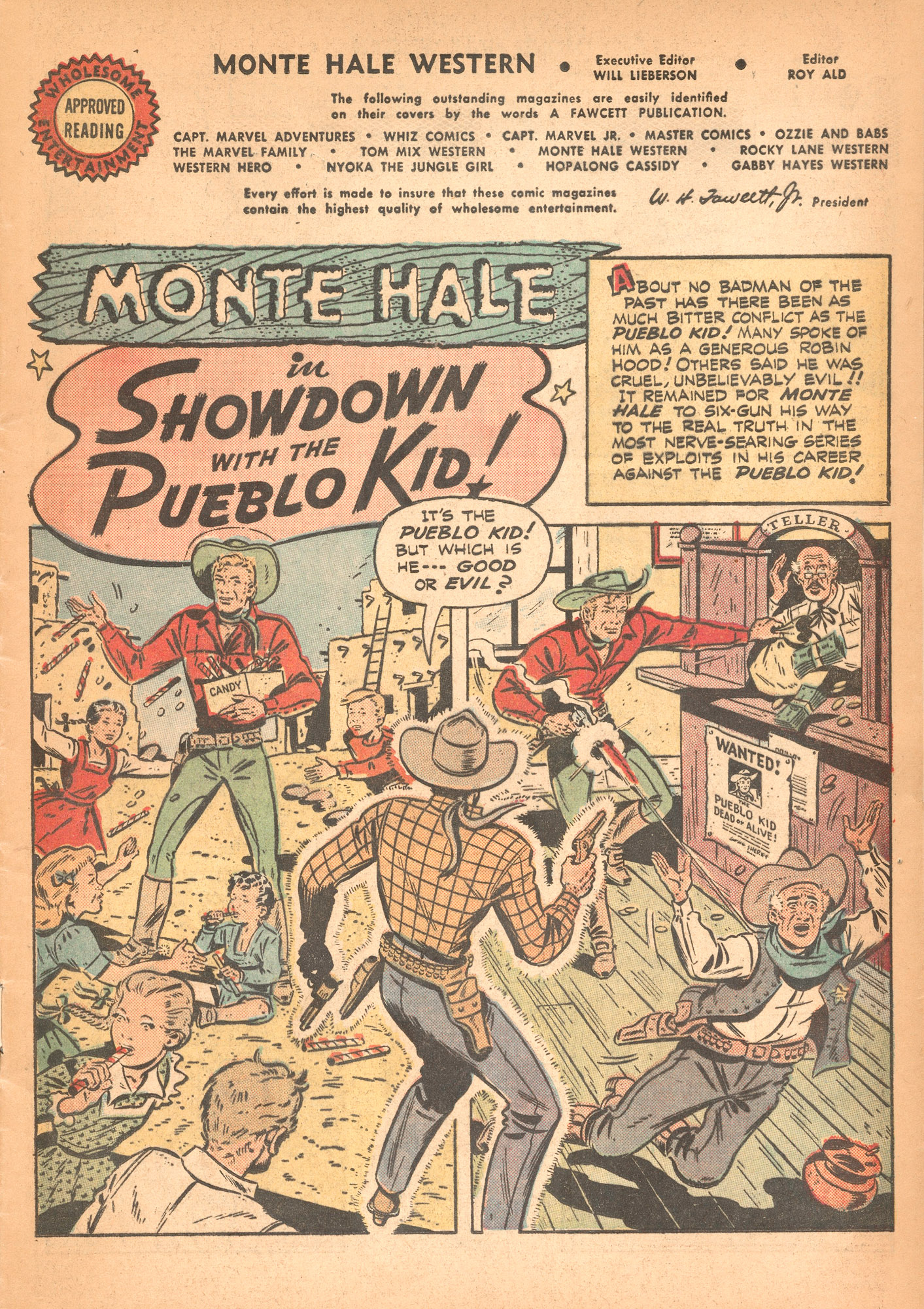 Read online Monte Hale Western comic -  Issue #37 - 3