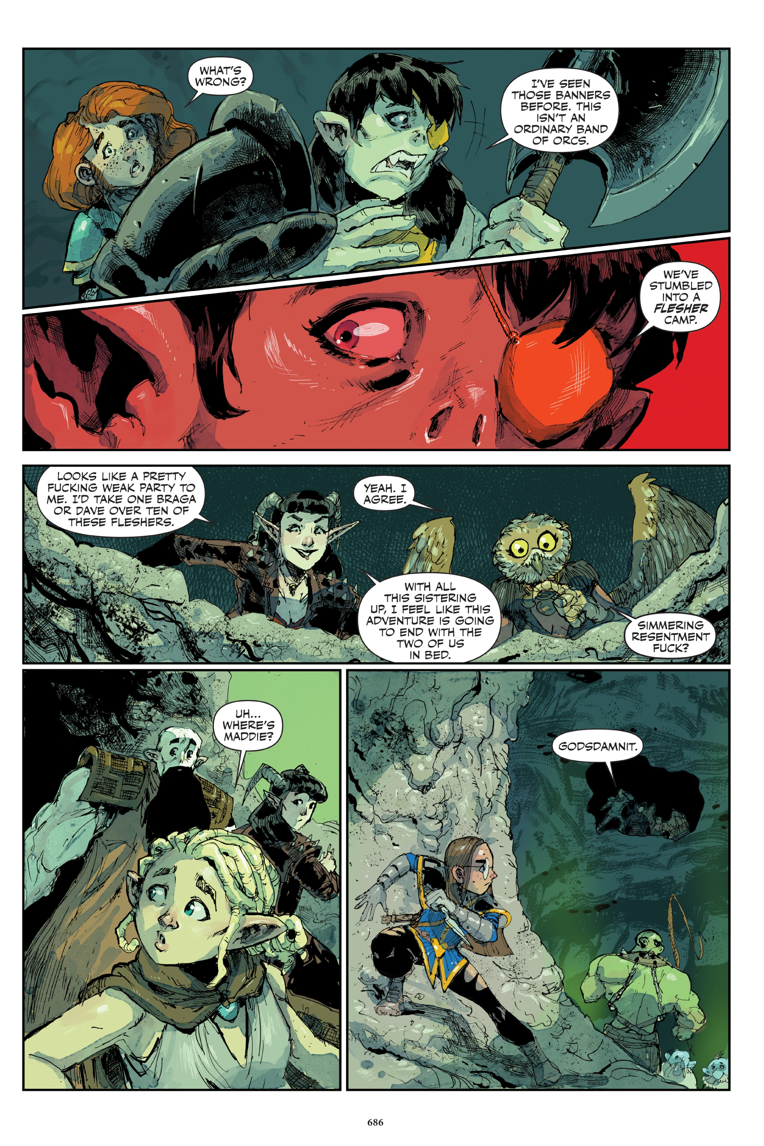 Read online Rat Queens Omnibus comic -  Issue # TPB (Part 7) - 74