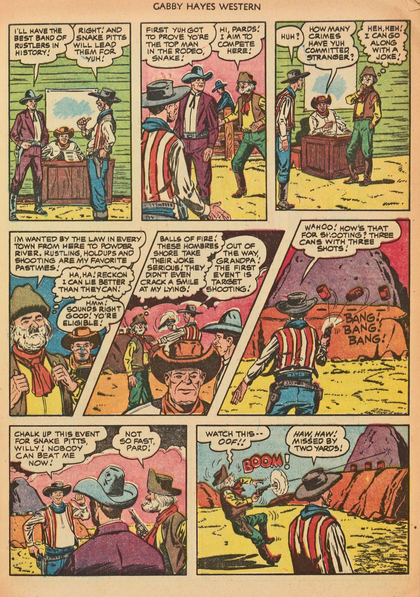 Read online Gabby Hayes Western comic -  Issue #36 - 5