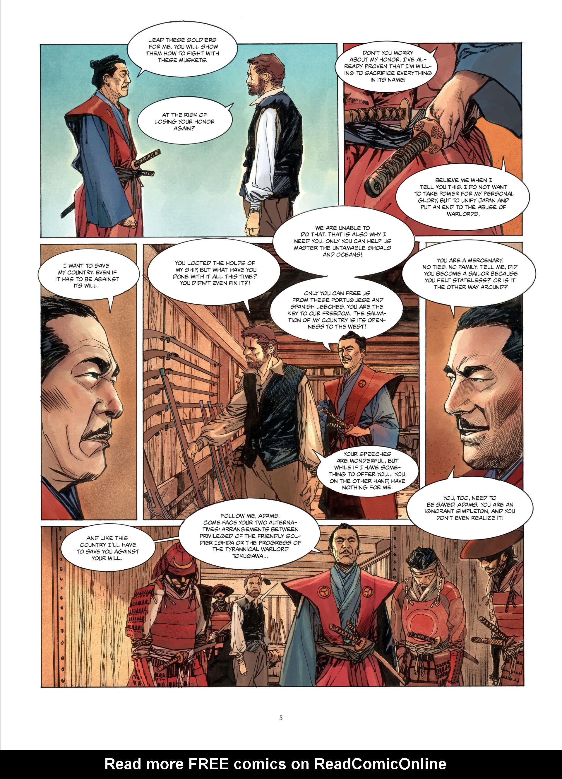 Read online William Adams, Samuraj comic -  Issue #2 - 5