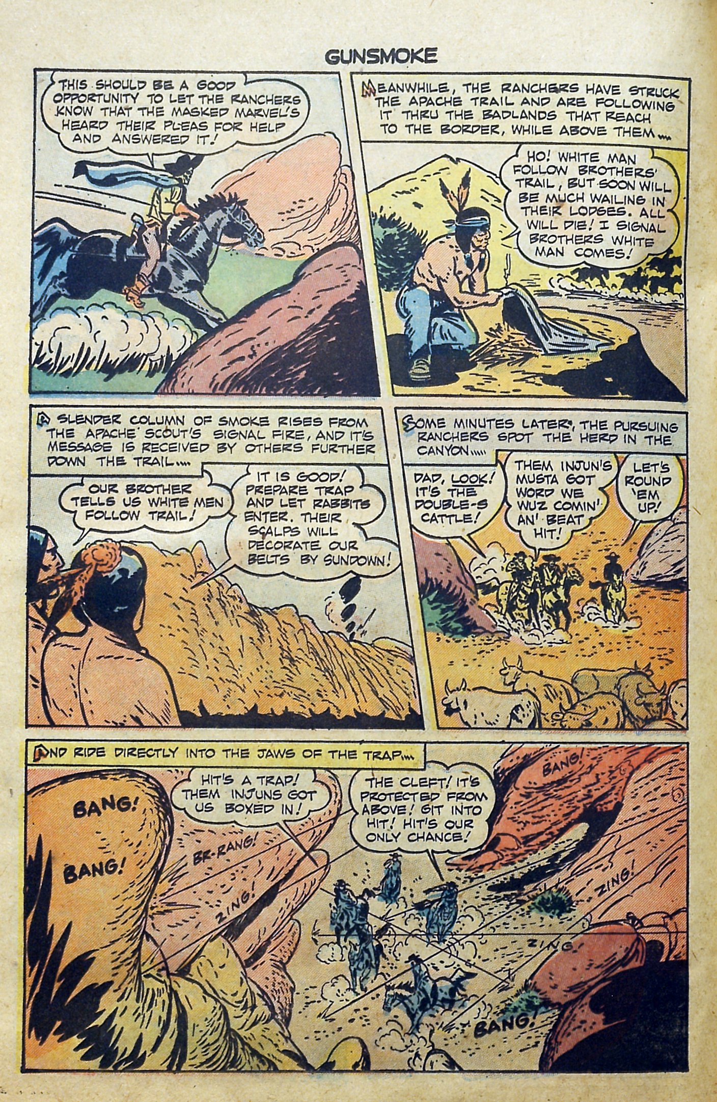 Read online Gunsmoke comic -  Issue #4 - 22