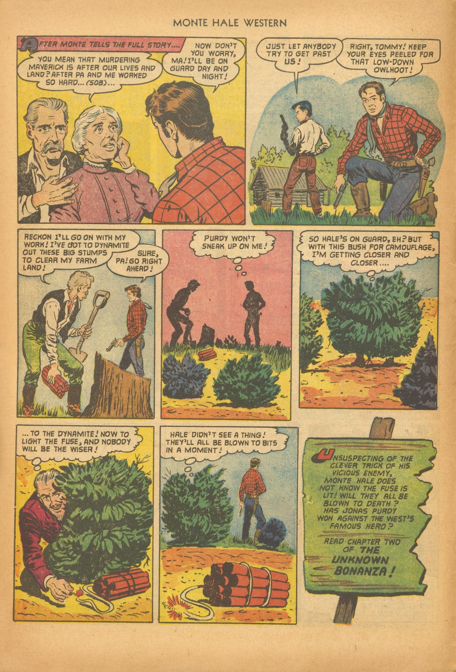 Read online Monte Hale Western comic -  Issue #73 - 8