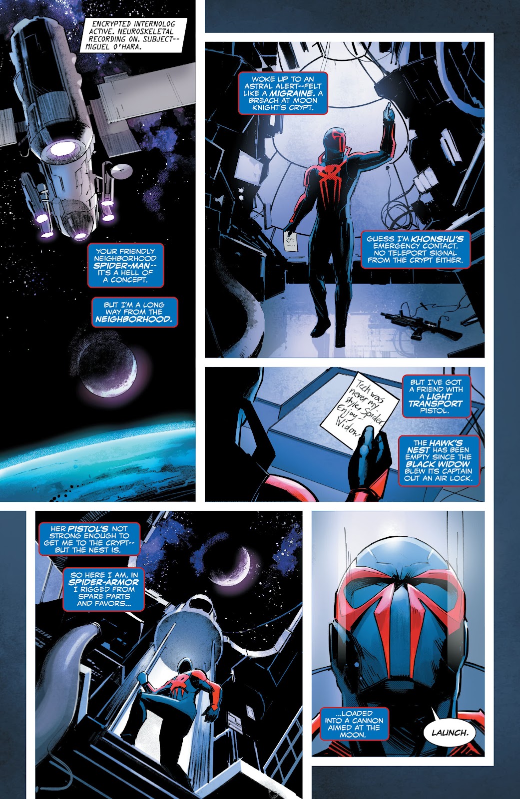 Miguel O'Hara – Spider-Man 2099 issue 2 - Page 3