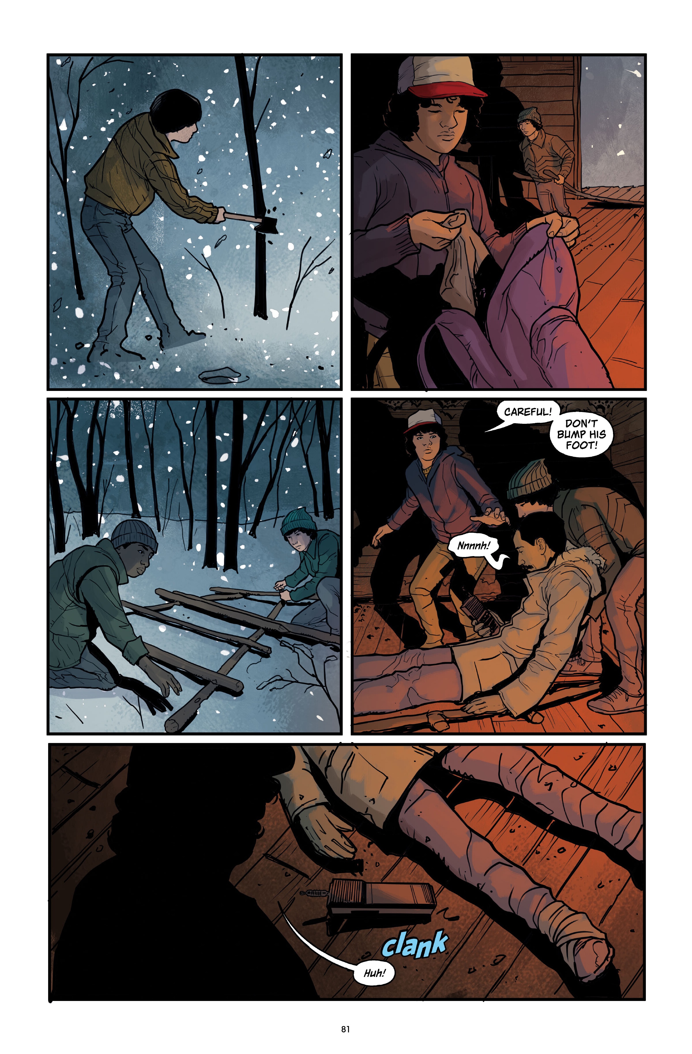 Read online Stranger Things Library Edition comic -  Issue # TPB 3 (Part 1) - 81
