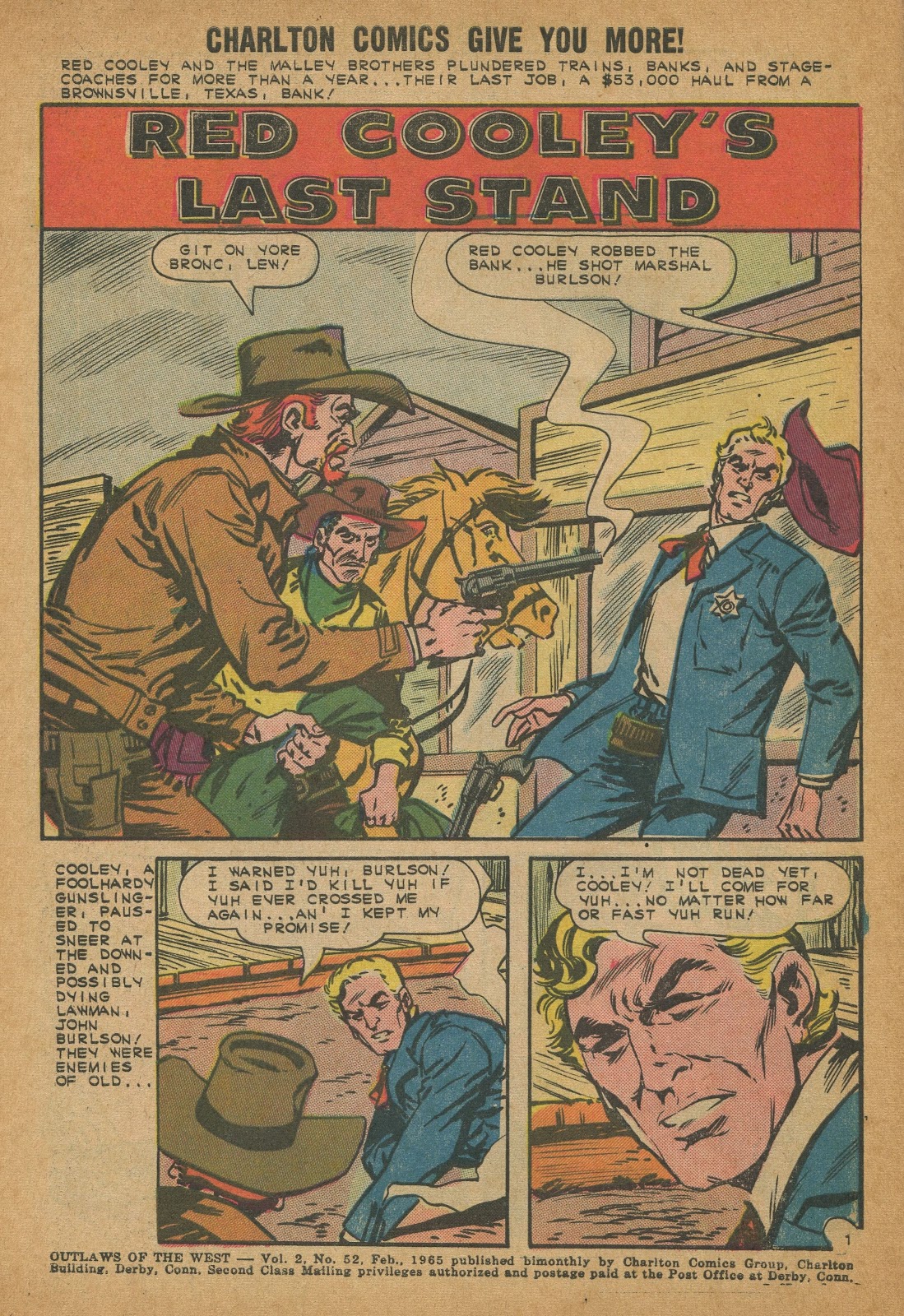 Outlaws of the West issue 52 - Page 3