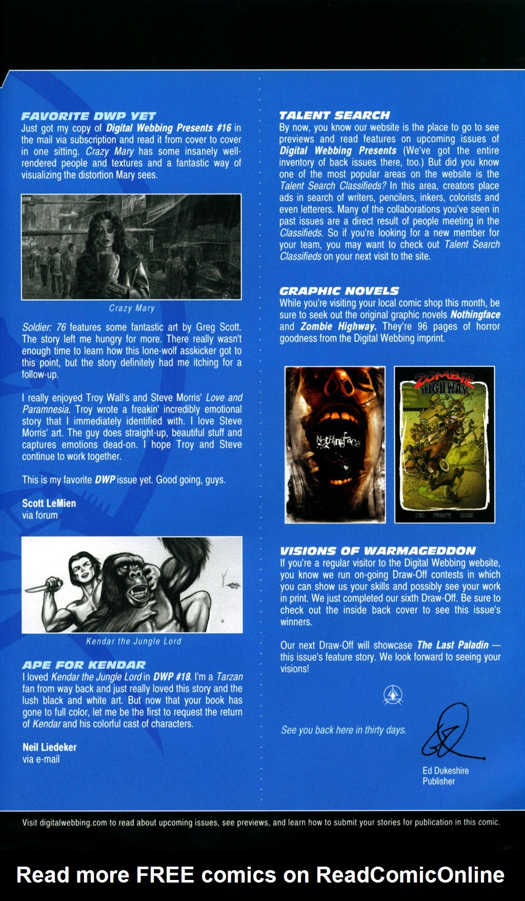 Read online Digital Webbing Presents comic -  Issue #20 - 33