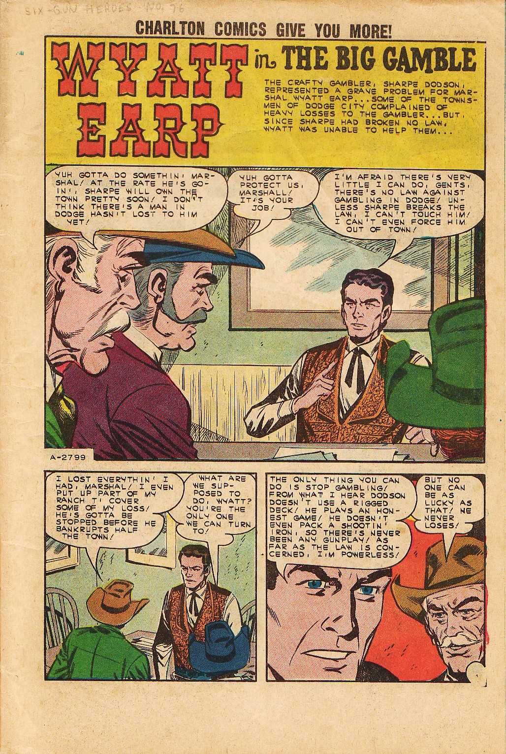 Read online Six-Gun Heroes comic -  Issue #76 - 3