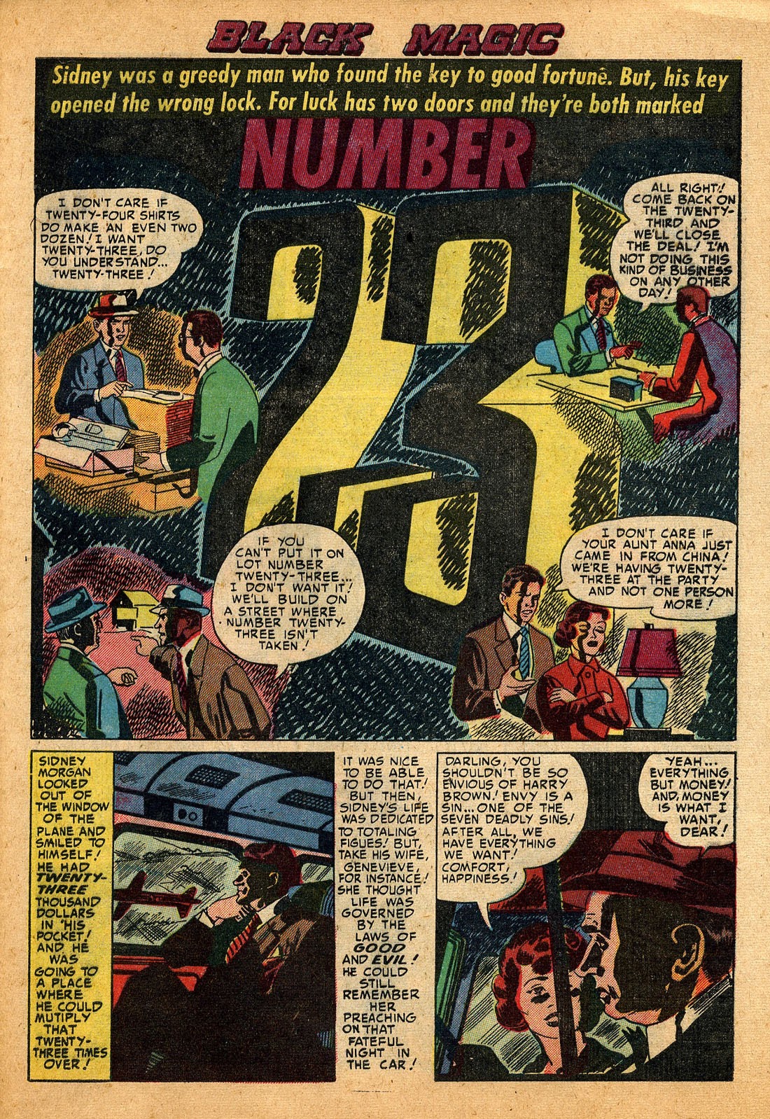 Read online Black Magic (1950) comic -  Issue #16 - 37