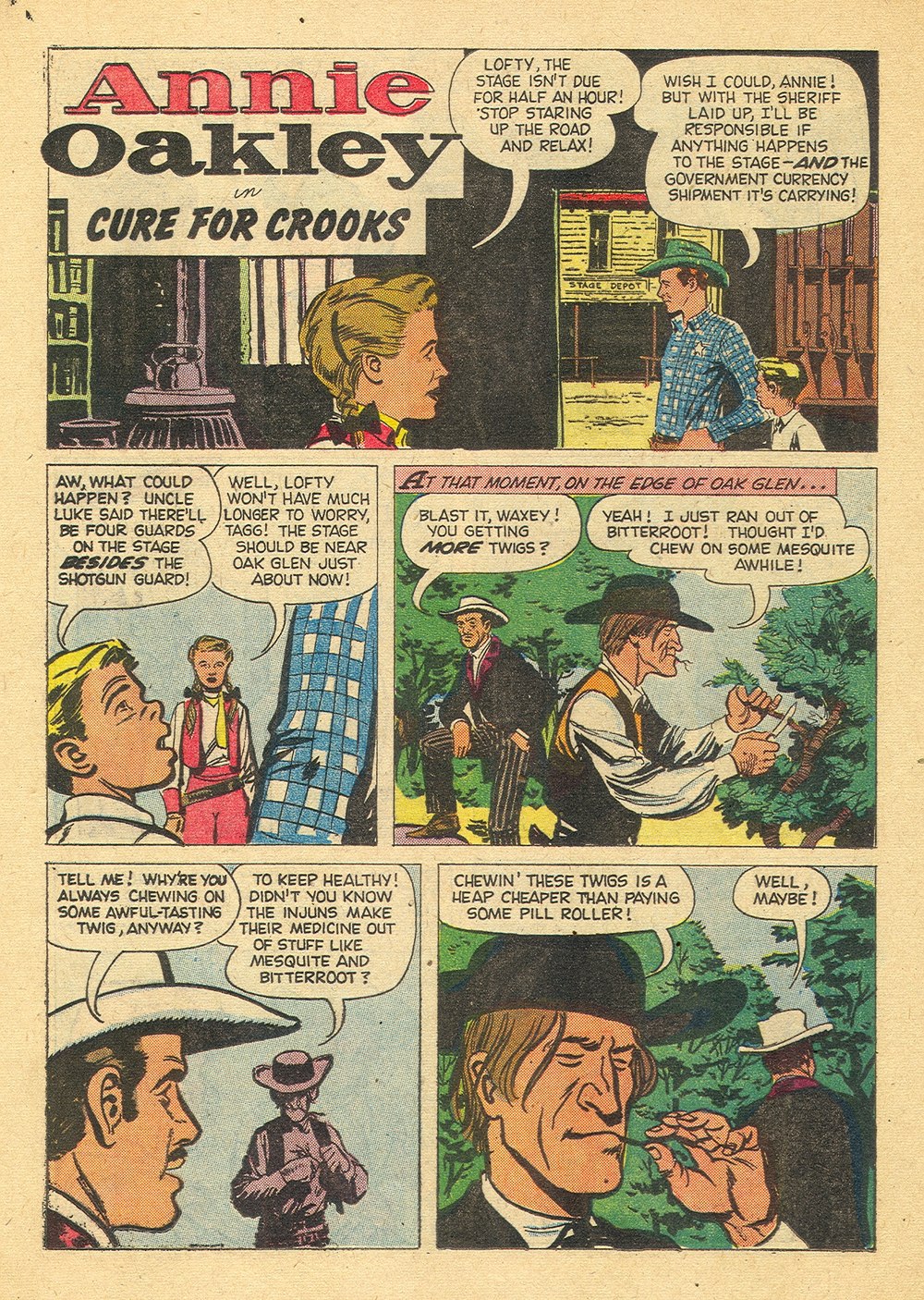 Read online Annie Oakley & Tagg comic -  Issue #9 - 24