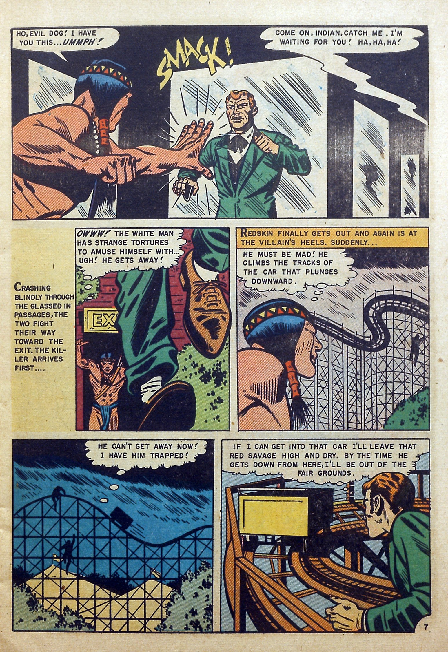 Read online Redskin comic -  Issue #7 - 9