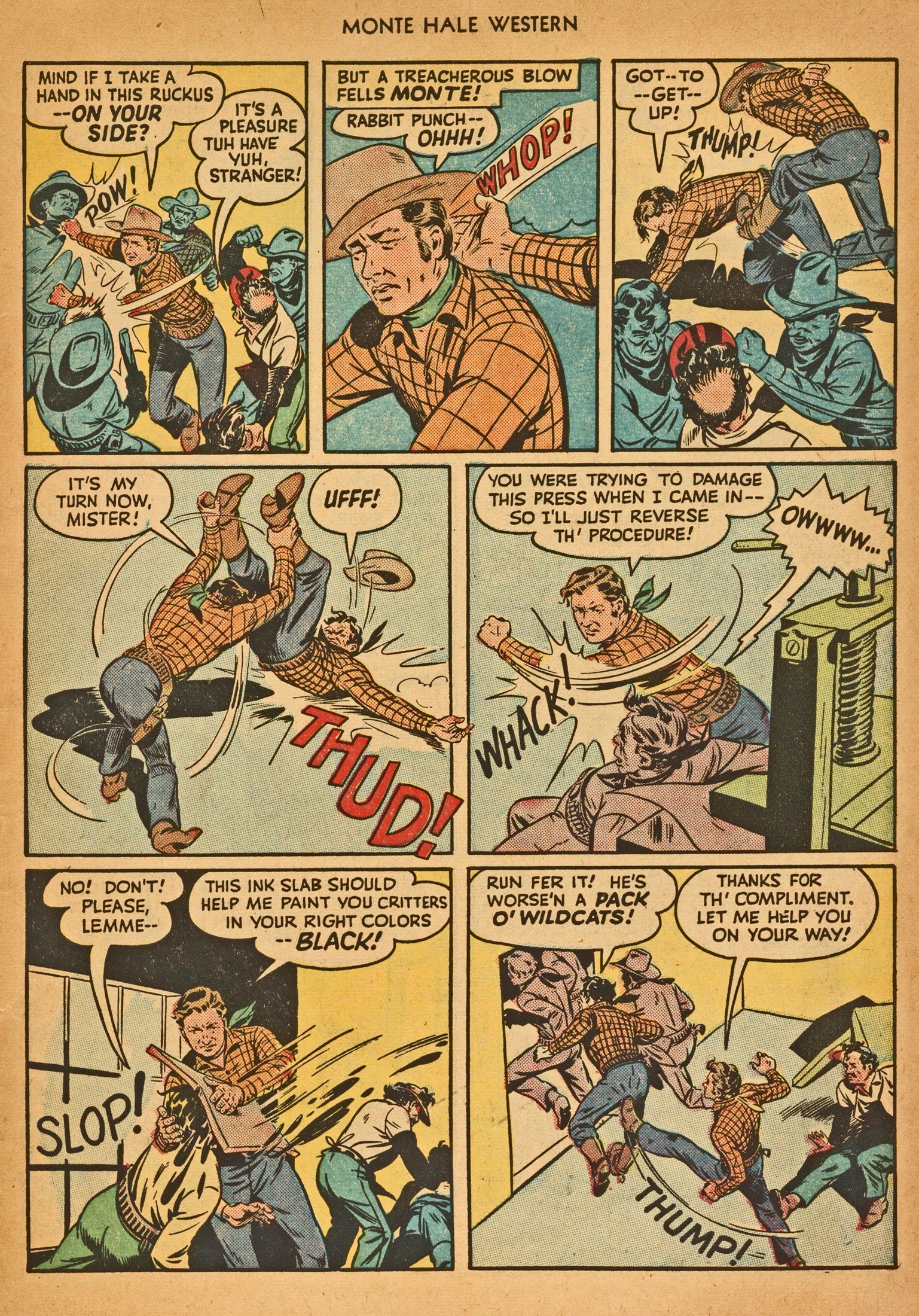 Read online Monte Hale Western comic -  Issue #30 - 5