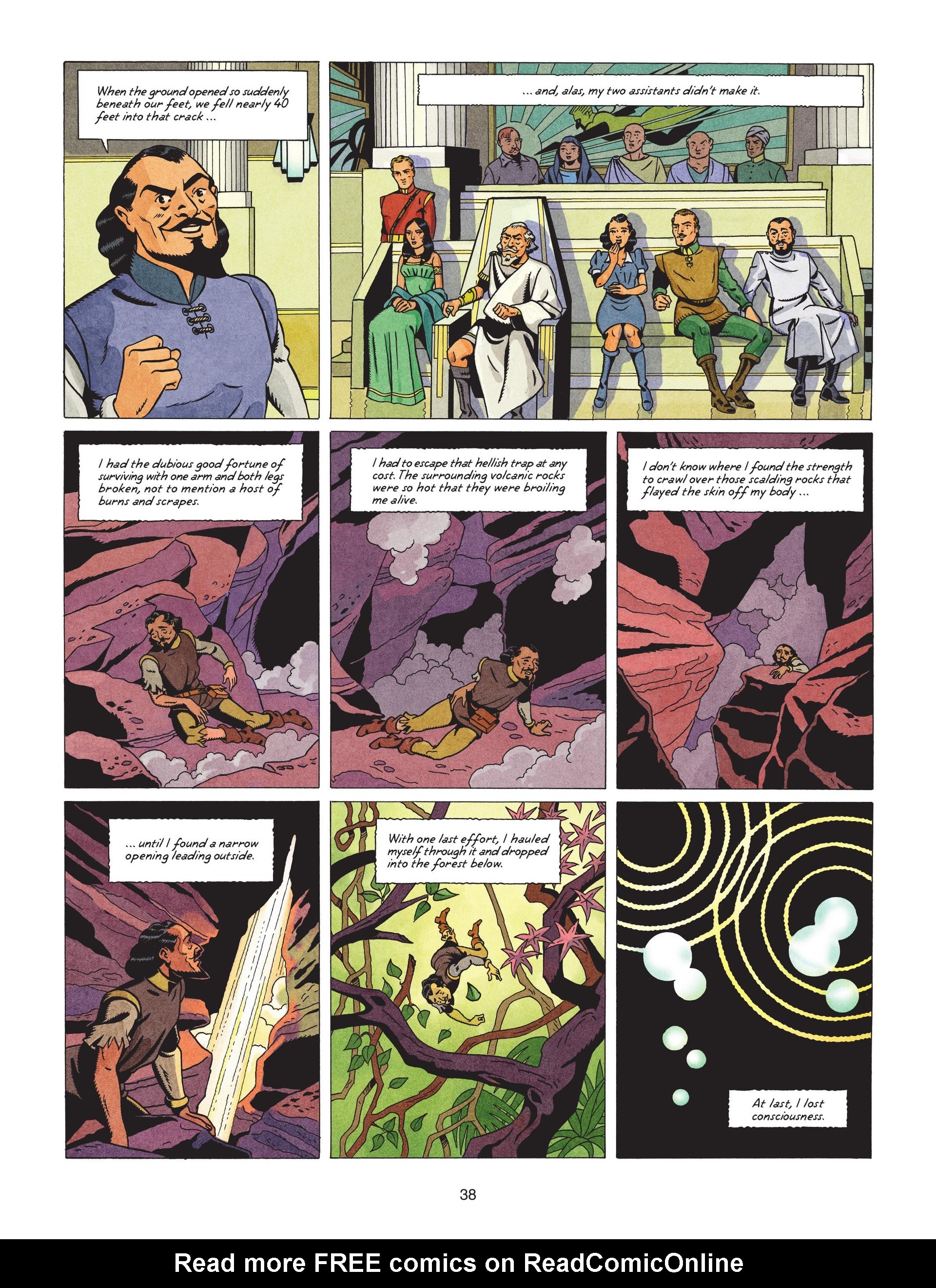 Read online Before Blake & Mortimer comic -  Issue #2 - 39