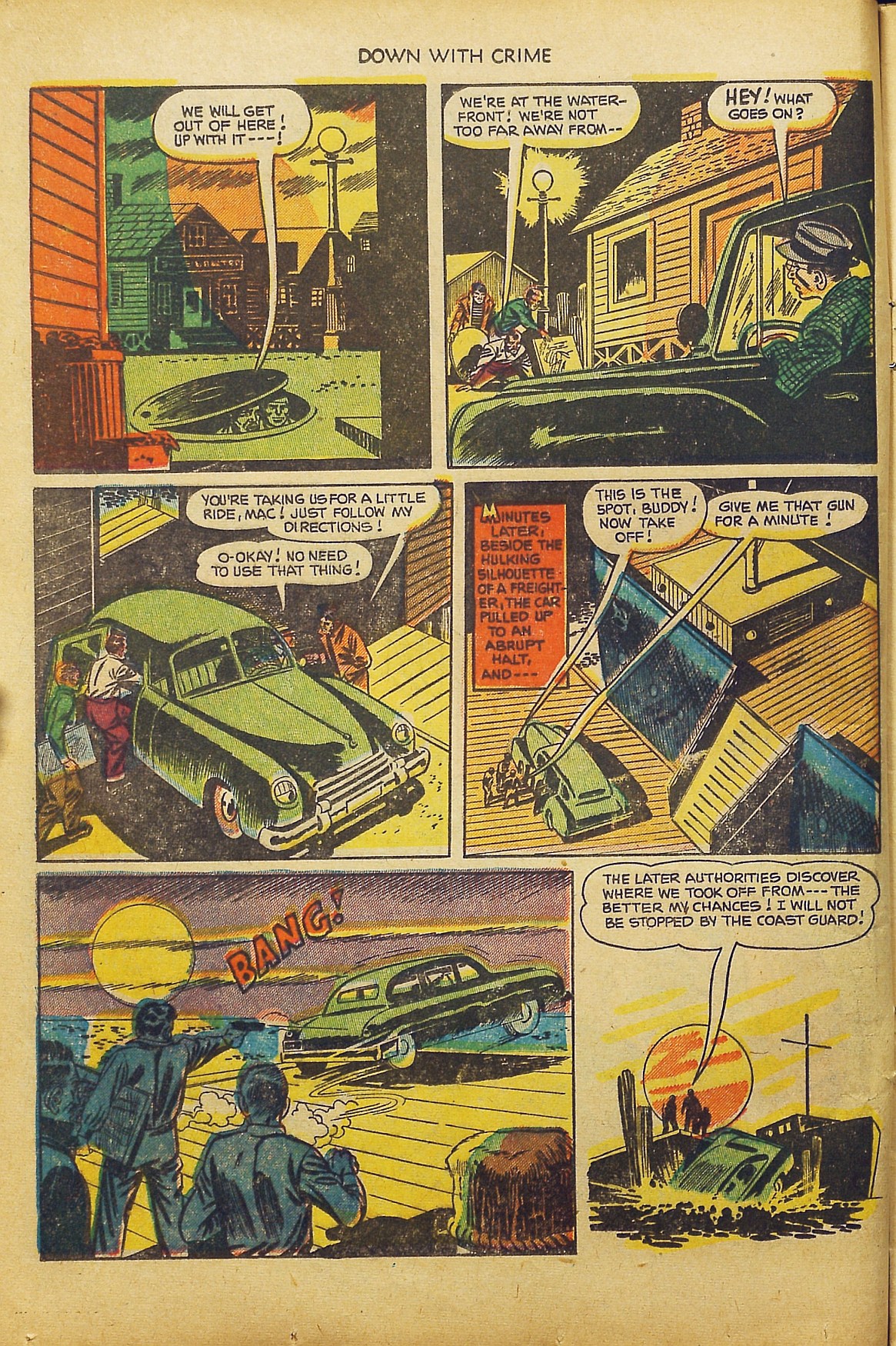 Read online Down With Crime comic -  Issue #4 - 12