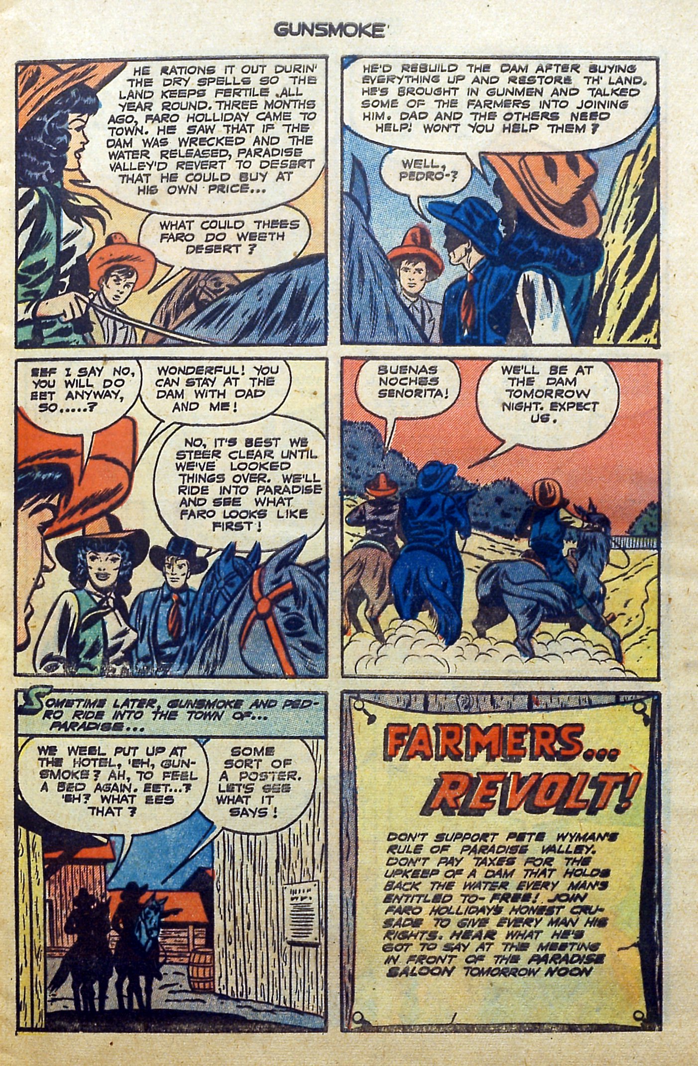 Read online Gunsmoke comic -  Issue #4 - 5