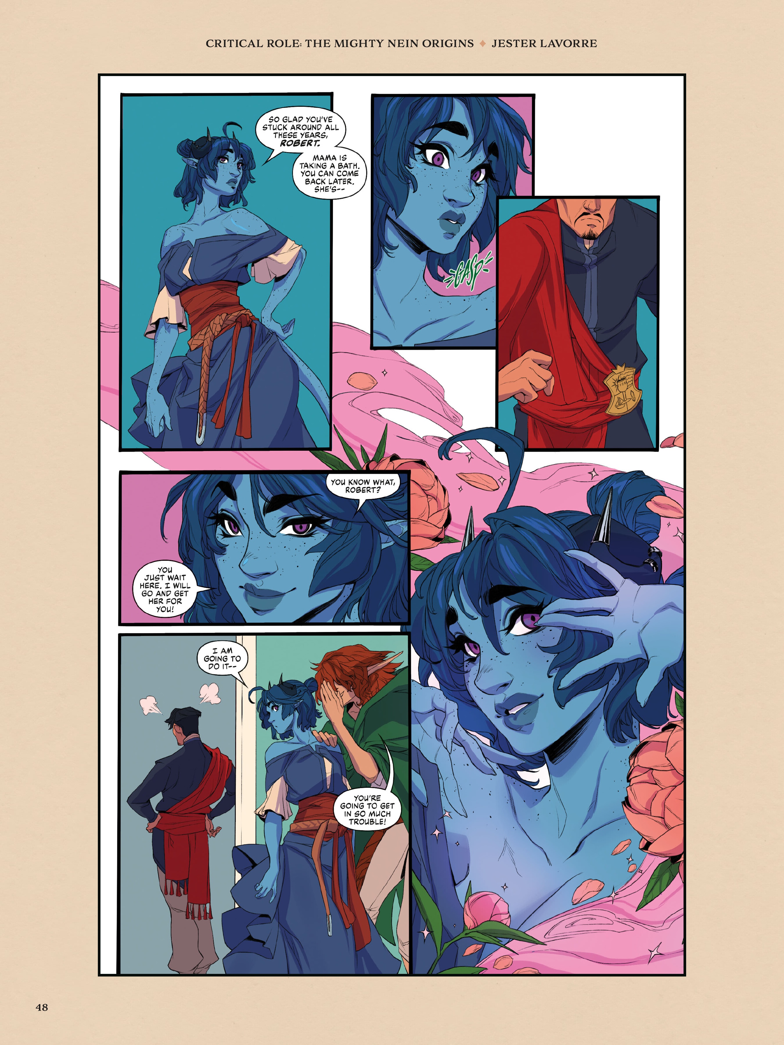 Read online Critical Role: The Mighty Nein Origins Library Edition comic -  Issue # TPB (Part 1) - 50