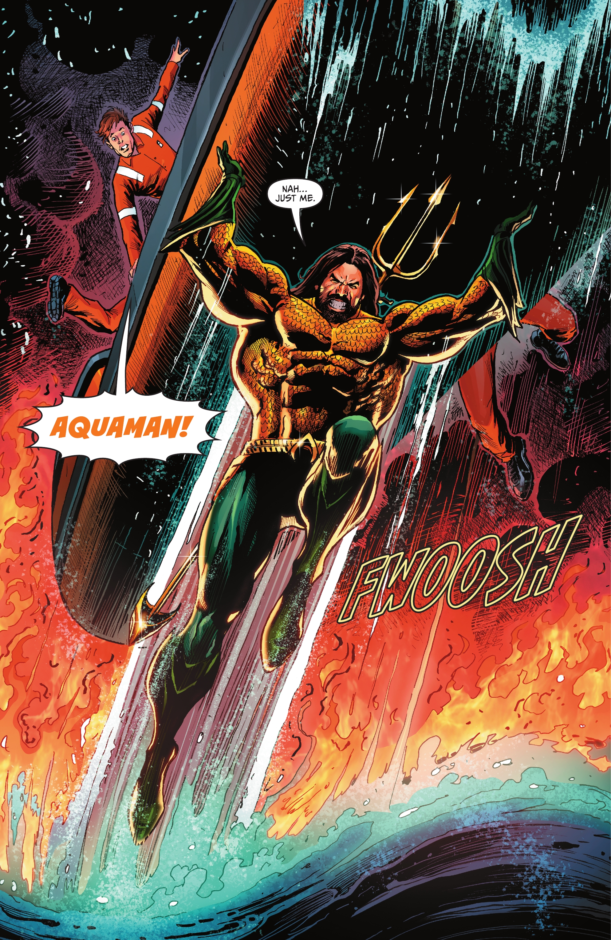 Read online Aquaman: Through Fire and Water comic -  Issue # Full - 8