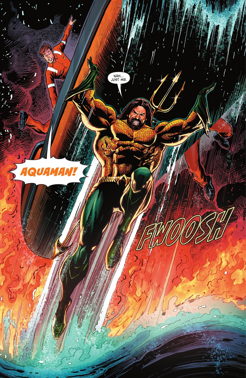 Aquaman: Through Fire and Water issue Full - Page 8