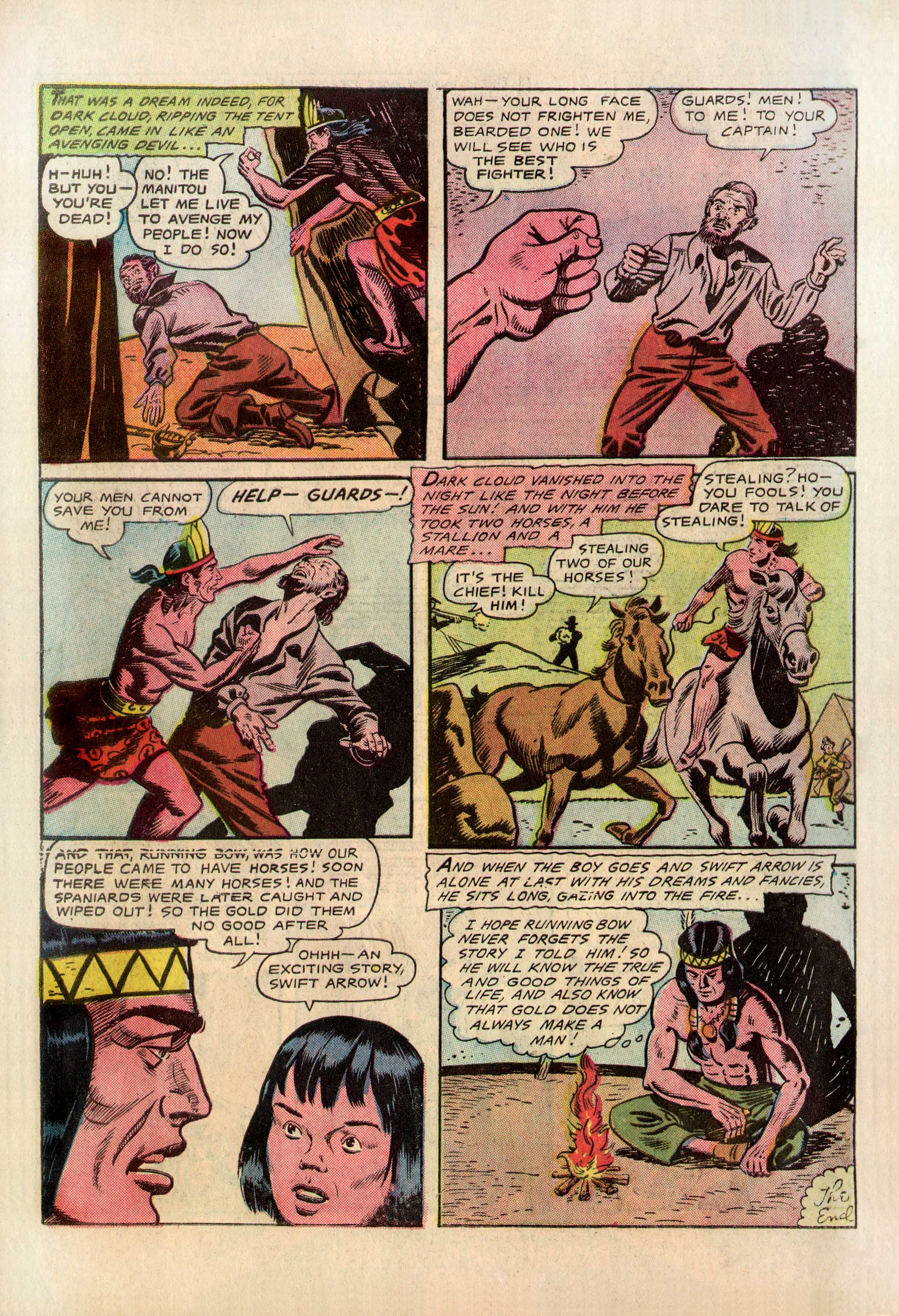 Read online Swift Arrow (1957) comic -  Issue #1 - 34