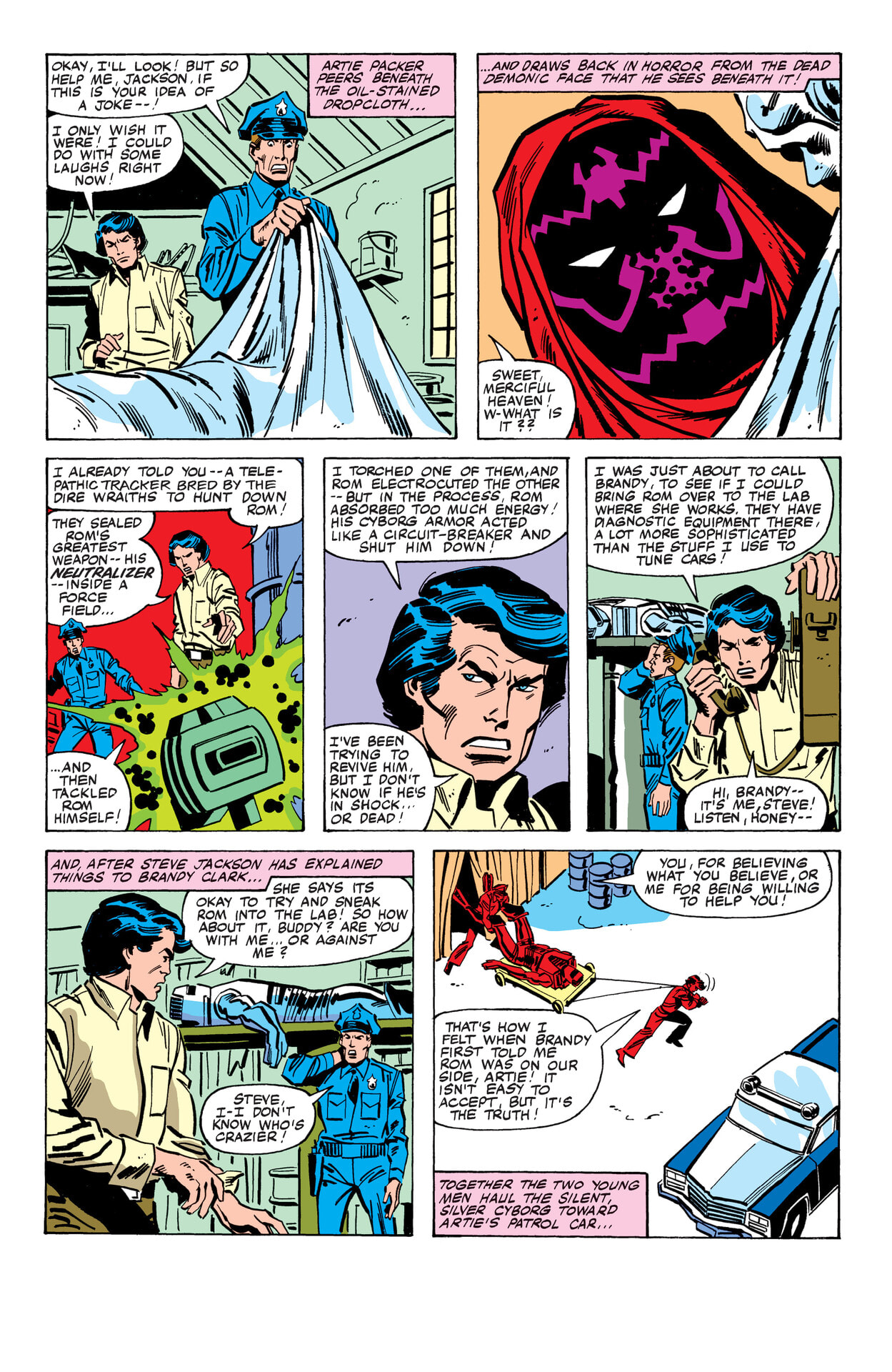Read online Rom: The Original Marvel Years Omnibus comic -  Issue # TPB (Part 2) - 32