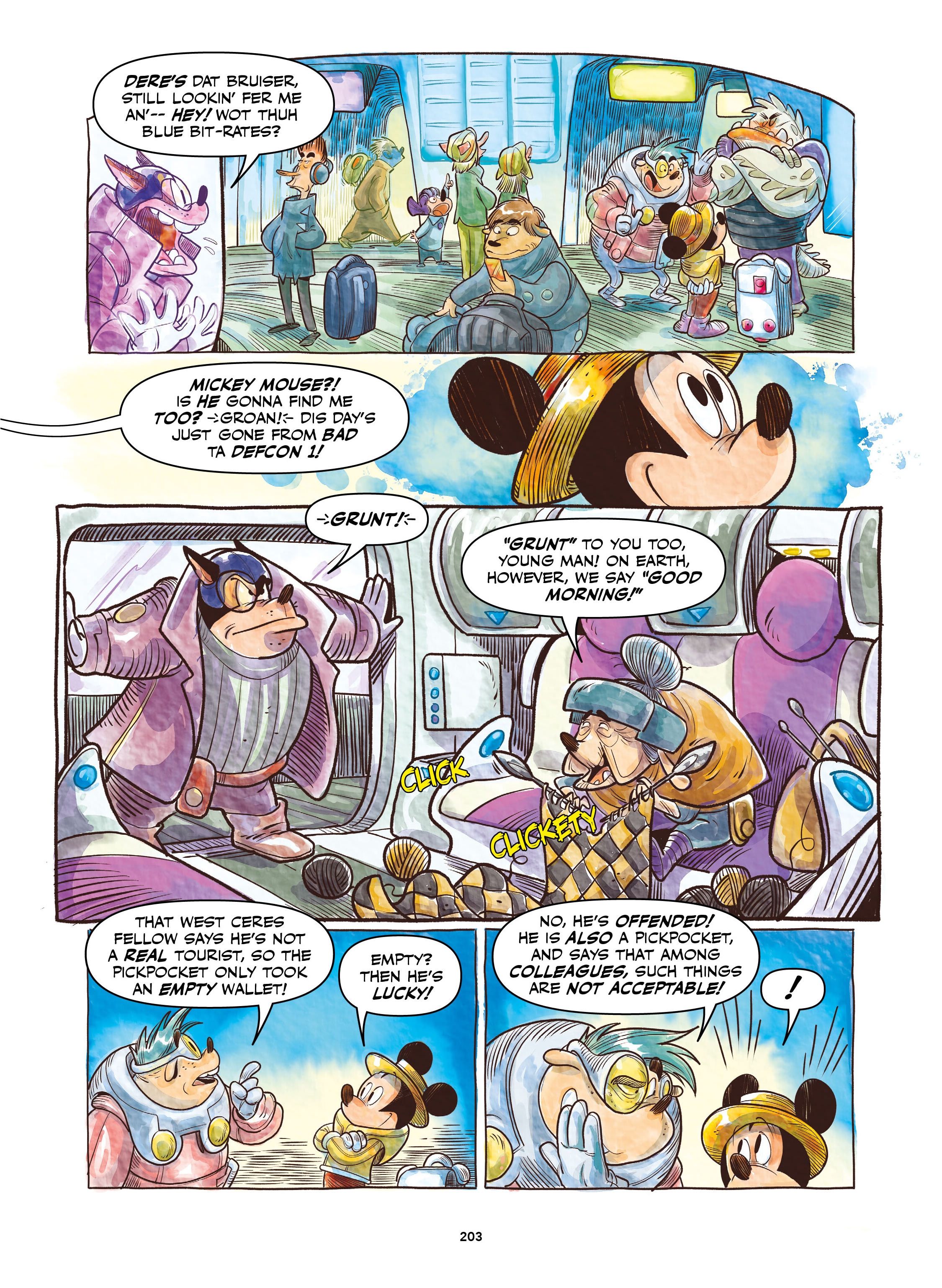 Read online Disney Once Upon a Mouse… In the Future comic -  Issue # TPB (Part 3) - 4