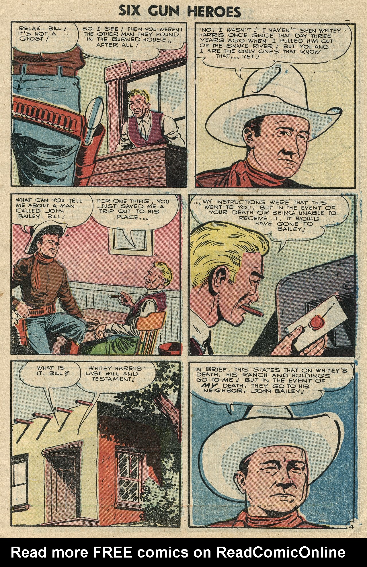Read online Six-Gun Heroes comic -  Issue #36 - 7