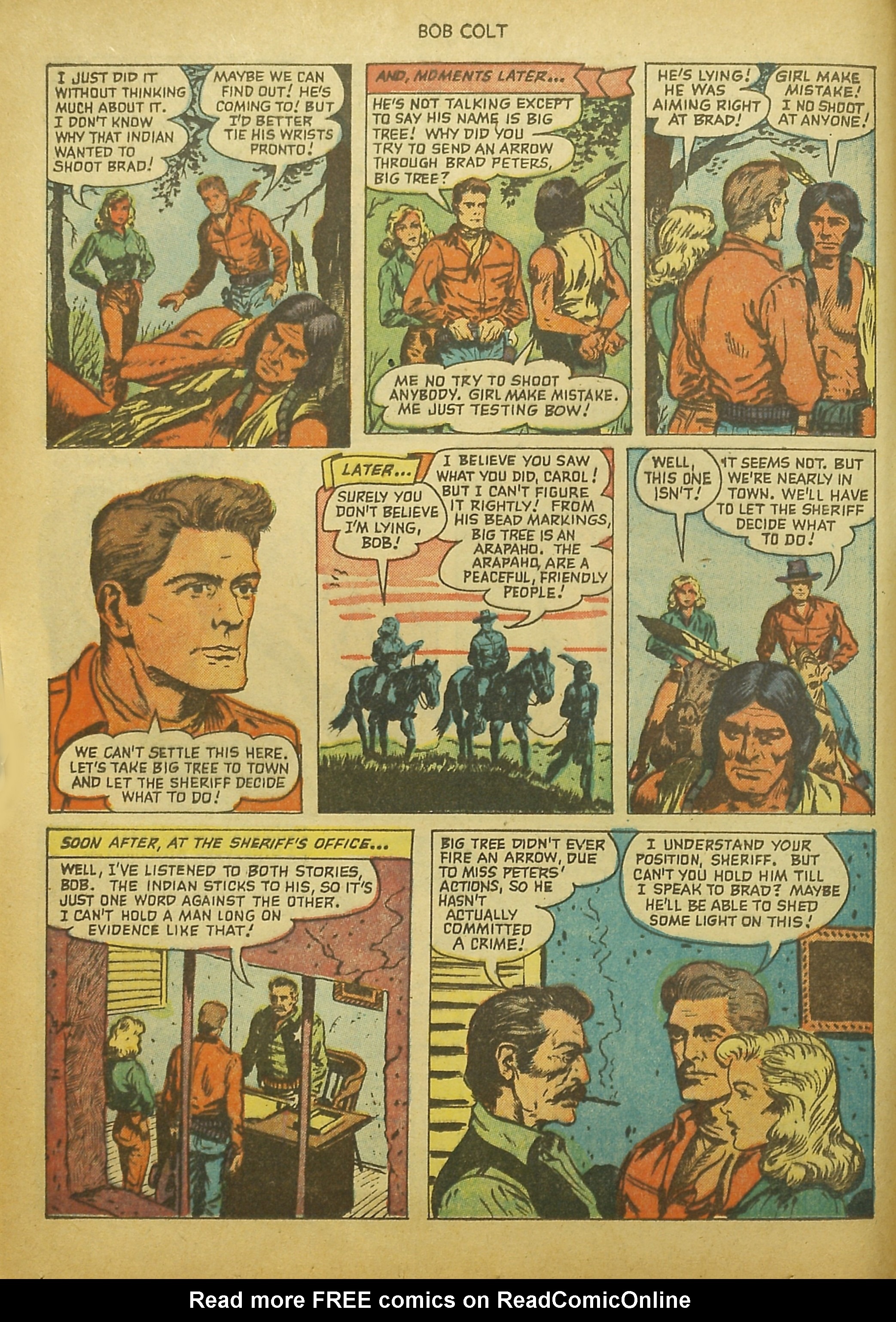Read online Bob Colt Western comic -  Issue #8 - 6