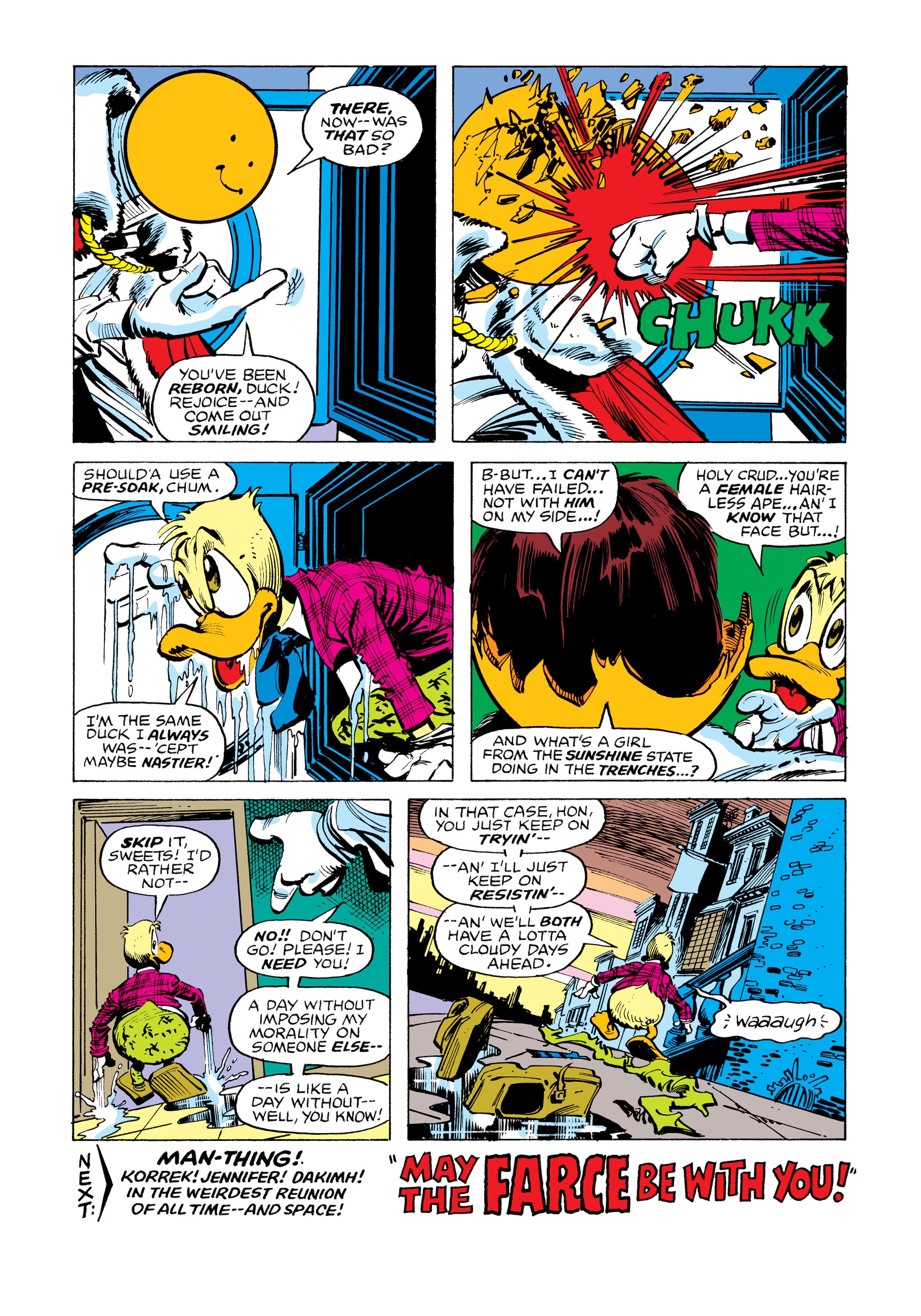 Read online Marvel Masterworks: Howard the Duck comic -  Issue # TPB 2 (Part 2) - 62