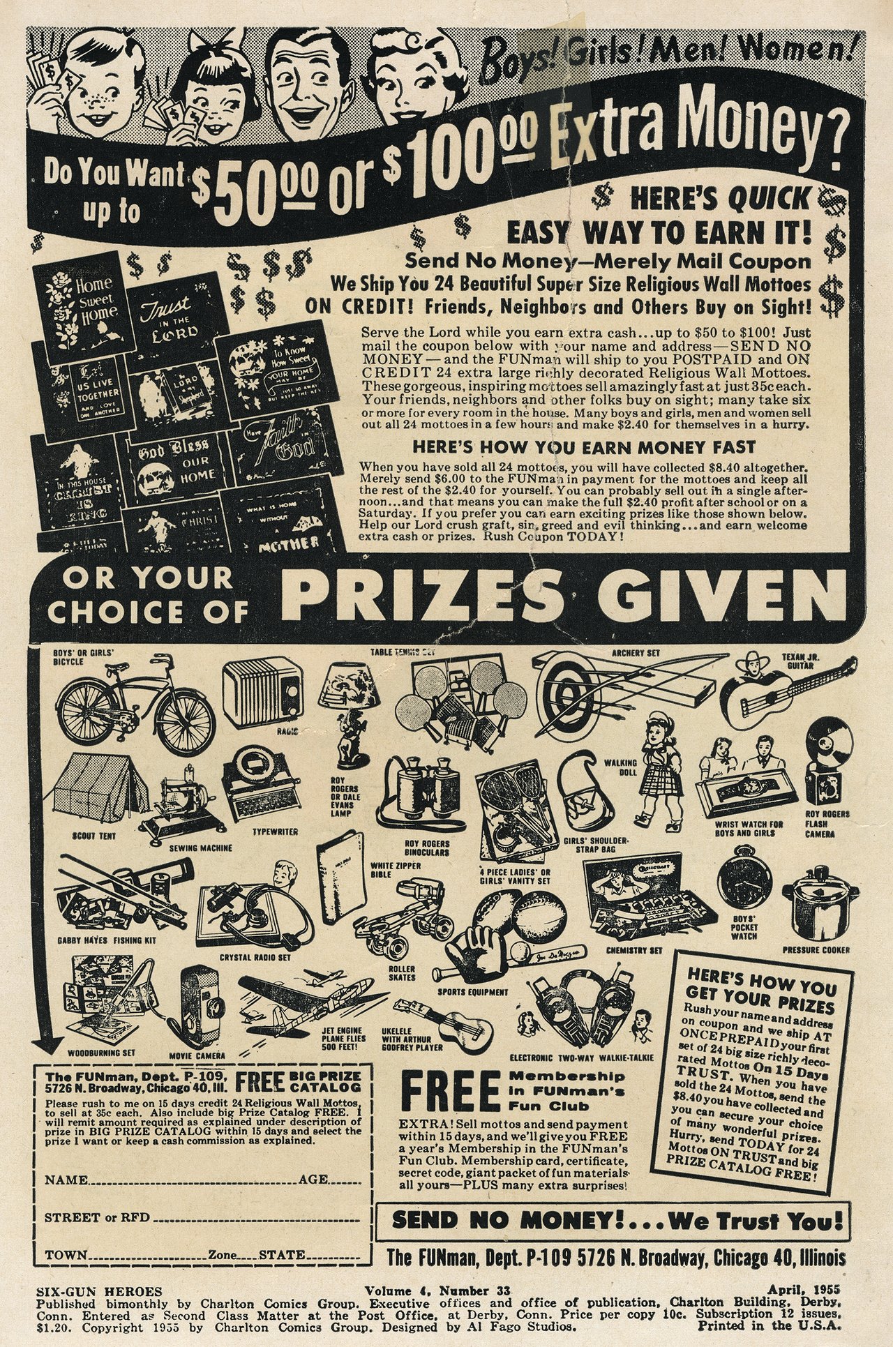 Read online Six-Gun Heroes comic -  Issue #33 - 2