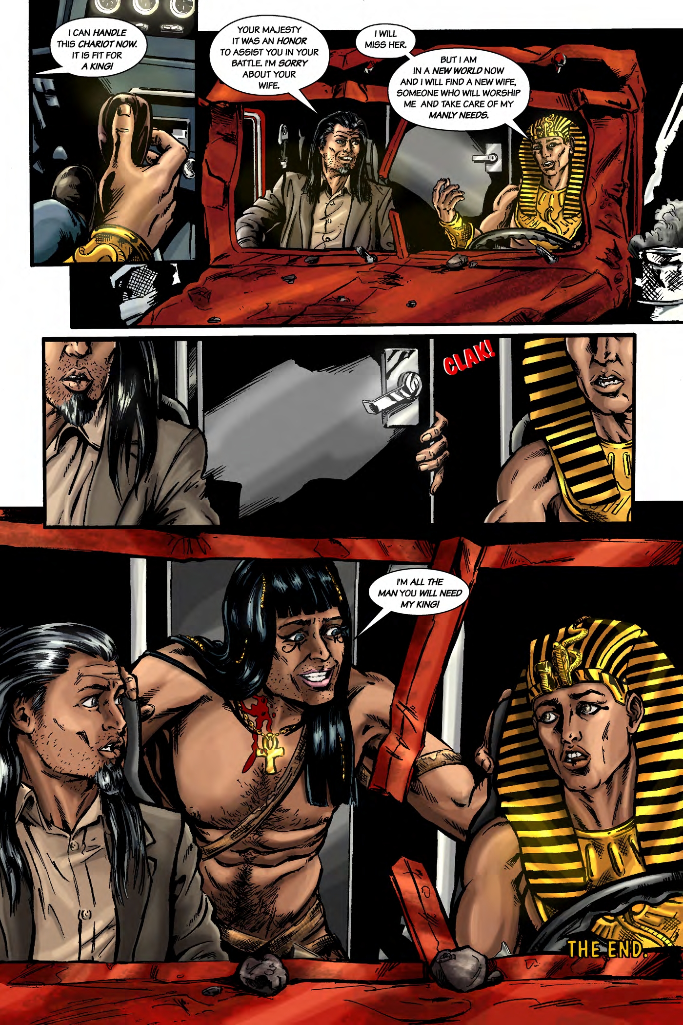 Read online King Tut: Truck Driving Pharaoh comic -  Issue #1 - 30