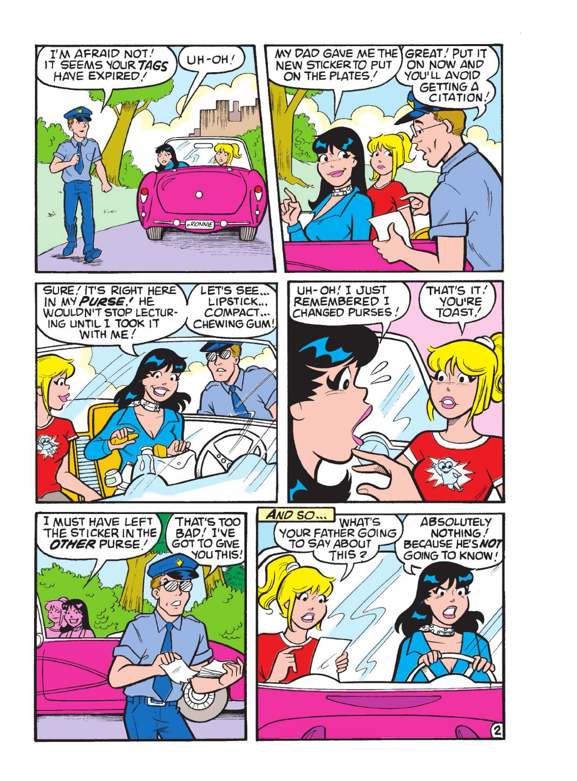 Read online World of Betty & Veronica Digest comic -  Issue #18 - 137