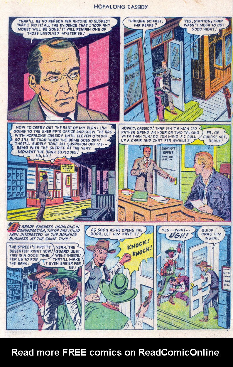 Read online Hopalong Cassidy comic -  Issue #80 - 26