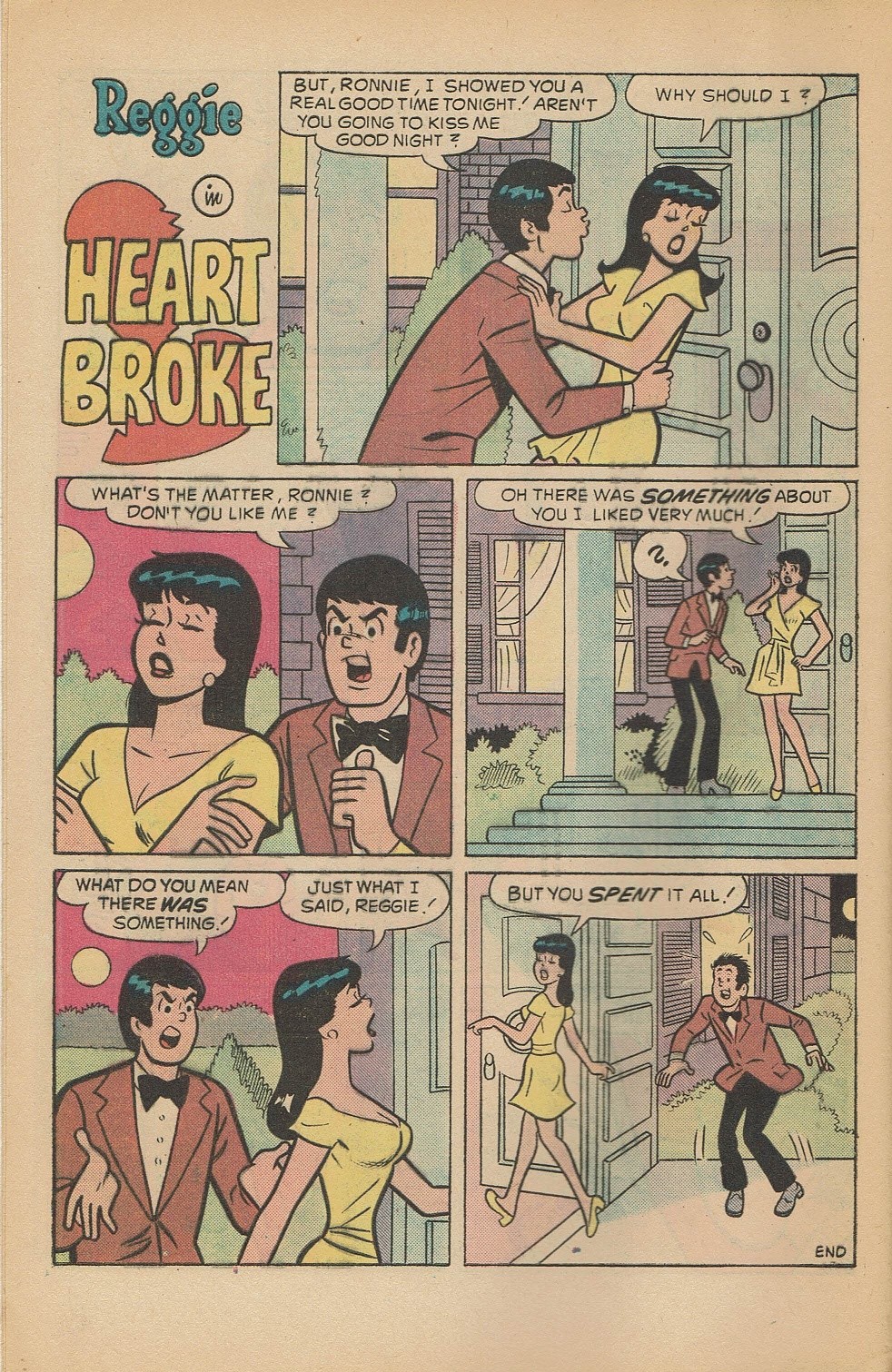 Read online Reggie's Wise Guy Jokes comic -  Issue #34 - 8