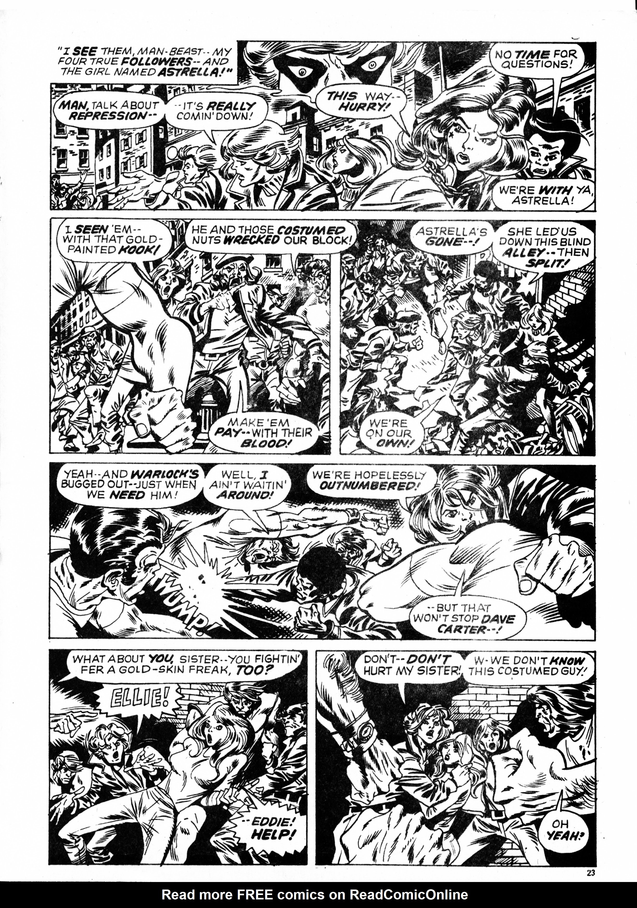 Read online Planet of the Apes (1974) comic -  Issue #35 - 23