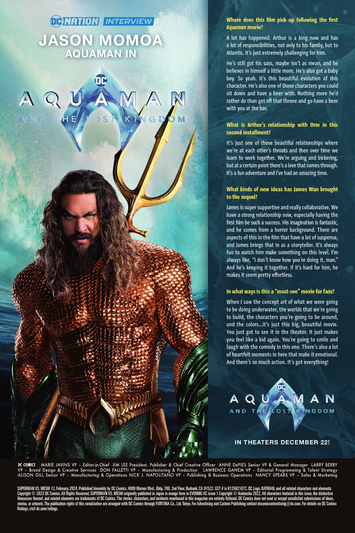 Read online Superman vs. Meshi comic -  Issue #12 - 22