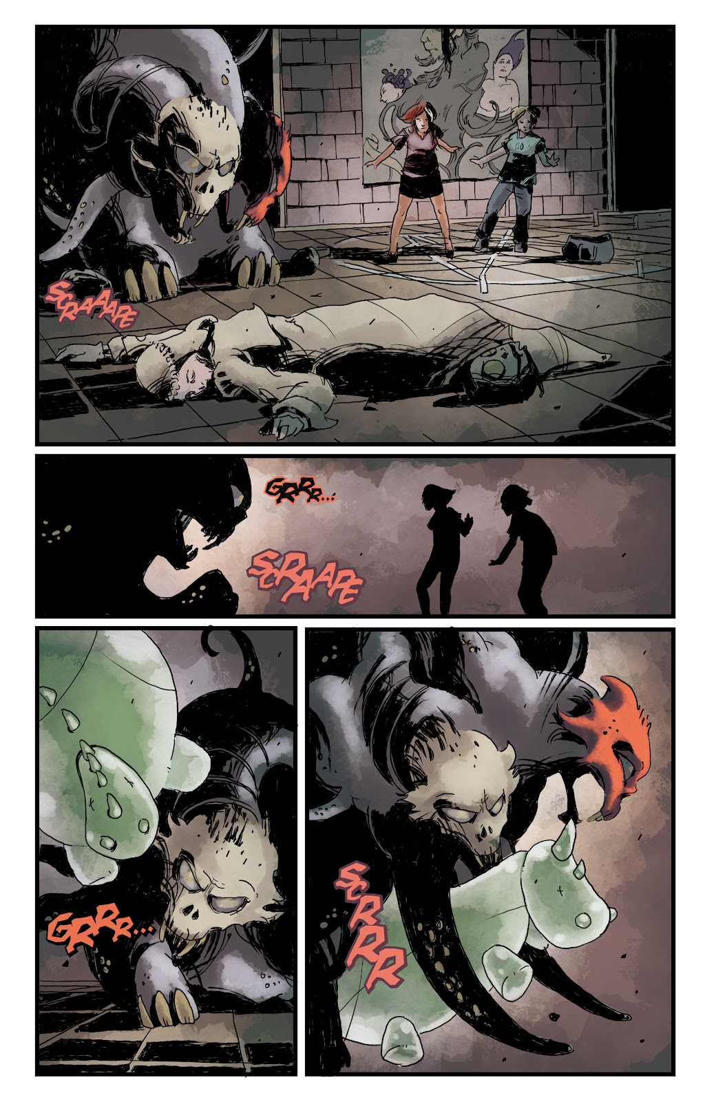 The Case of the Bleeding Wall issue 4 - Page 12
