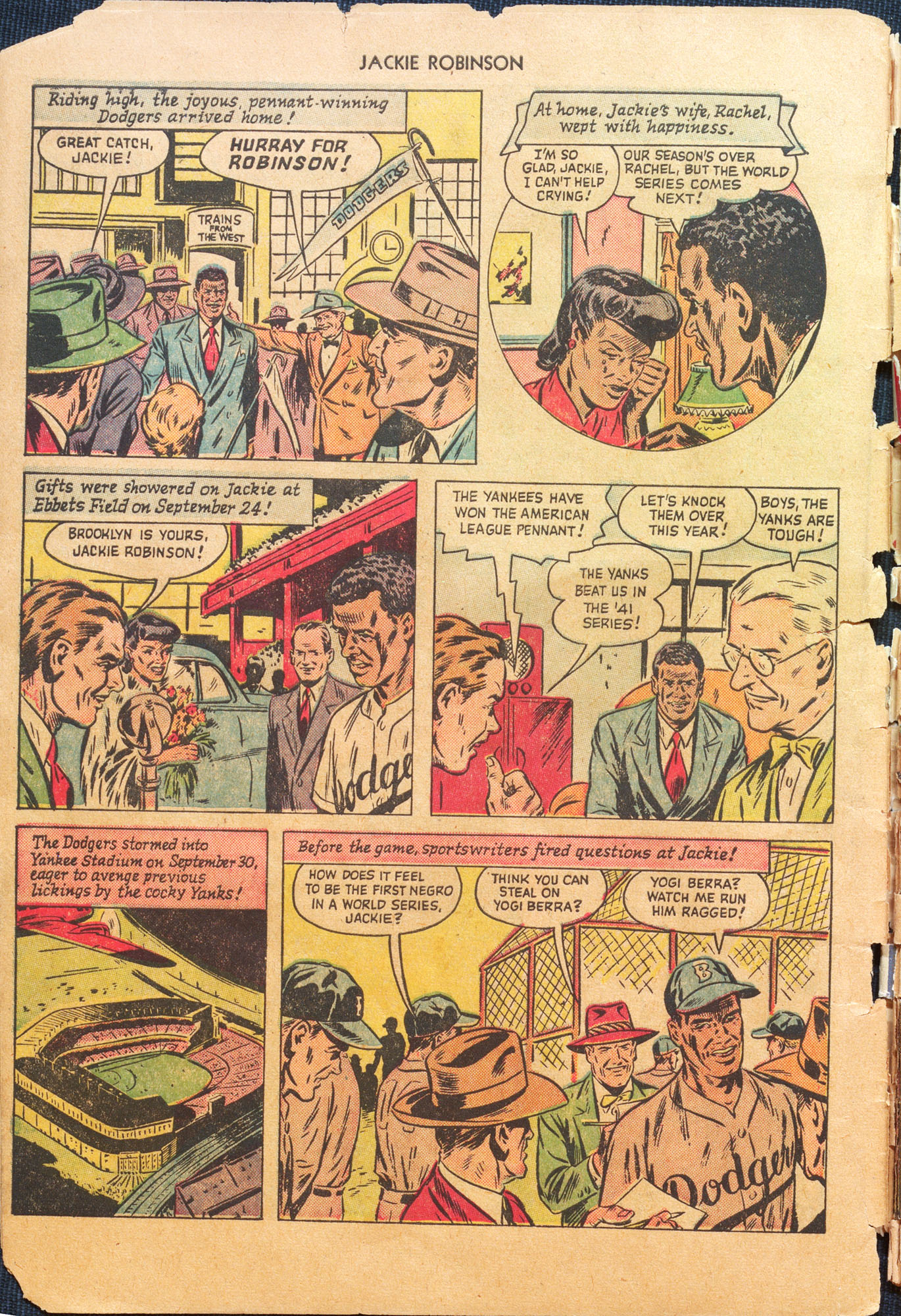 Read online Jackie Robinson comic -  Issue #2 - 6