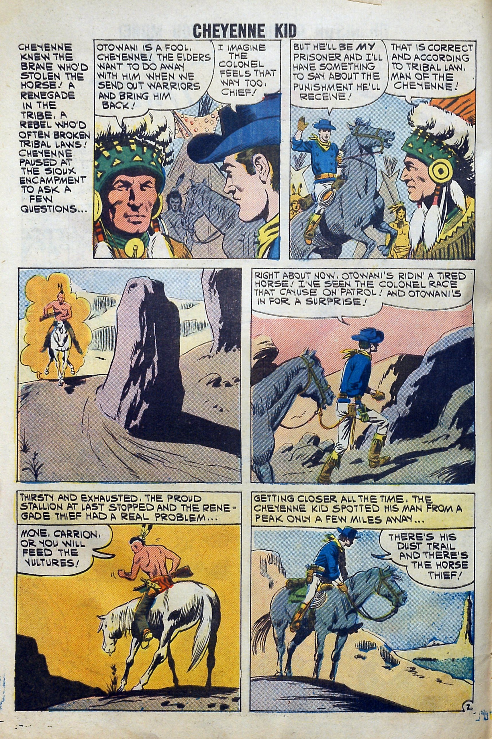 Read online Cheyenne Kid comic -  Issue #31 - 4