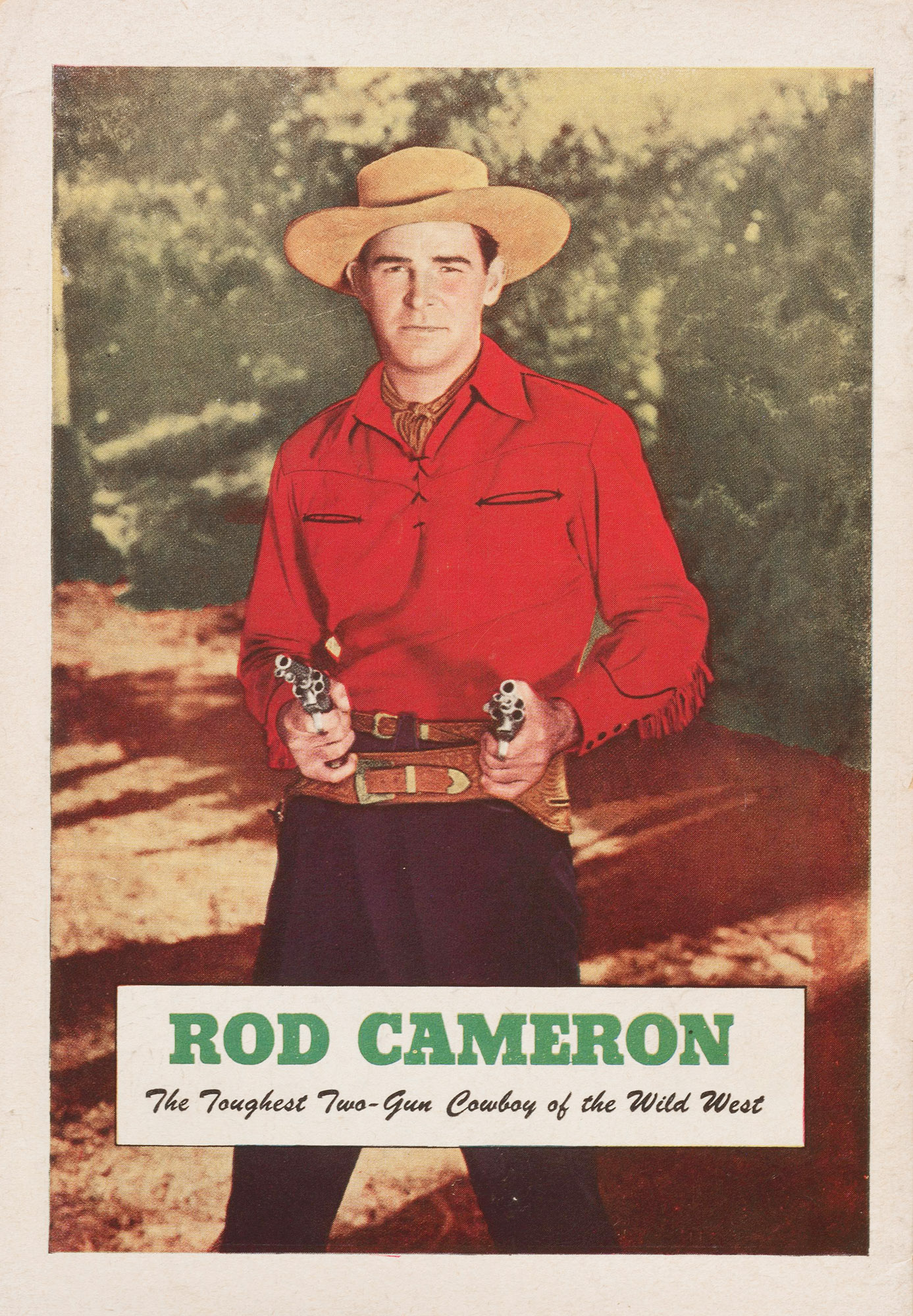 Read online Rod Cameron Western comic -  Issue #7 - 36