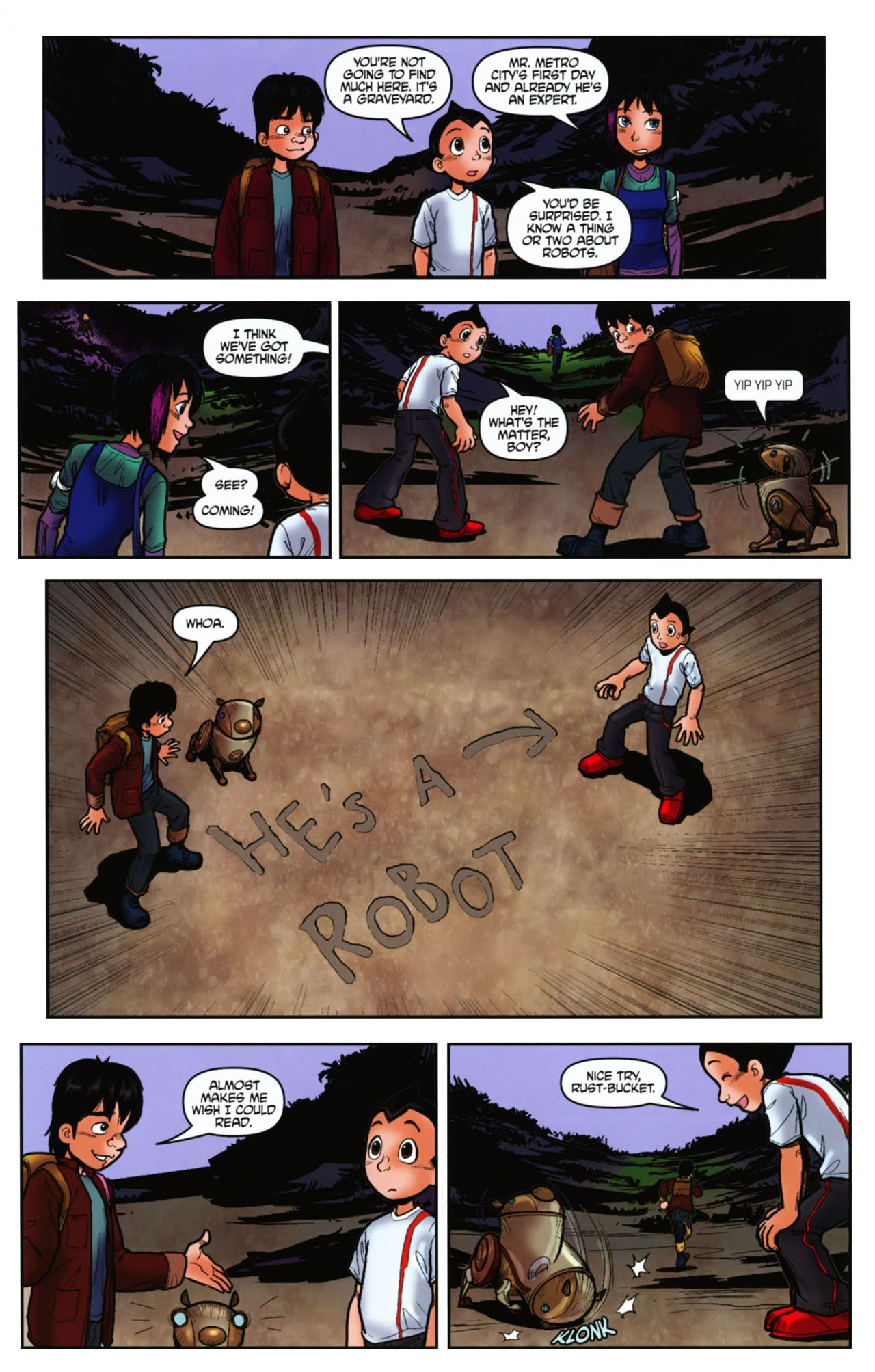 Read online Astro Boy: The Movie: Official Movie Adaptation comic -  Issue #3 - 7