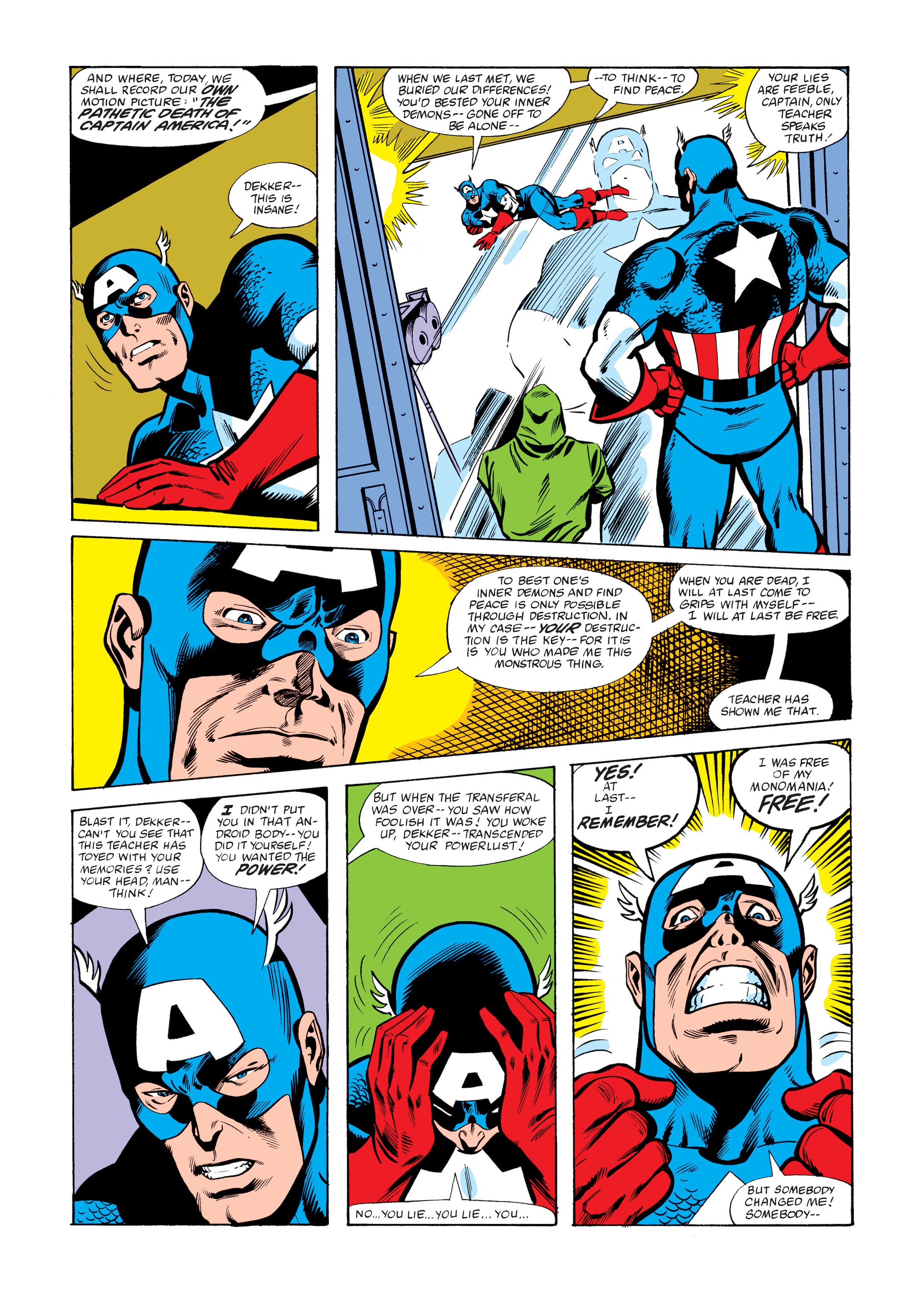 Read online Marvel Masterworks: Captain America comic -  Issue # TPB 15 (Part 1) - 51